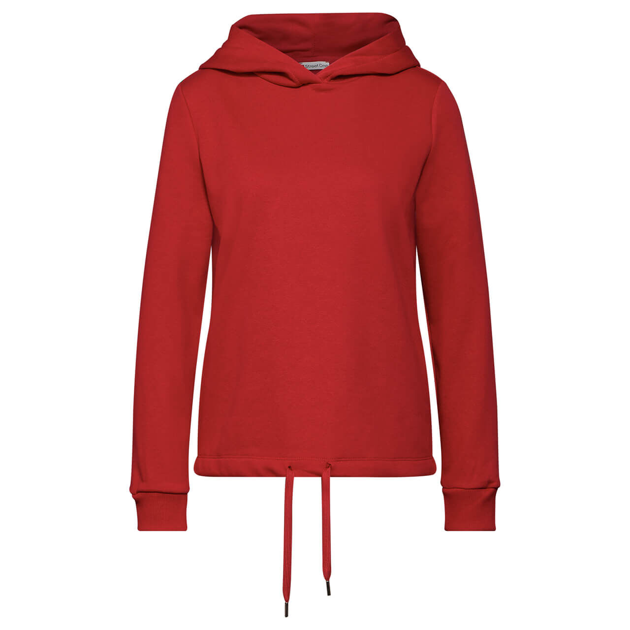 Street One Damen Hoodie Sweatshirt intense red