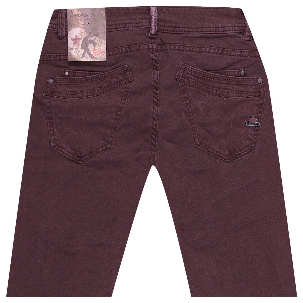 Buena Vista Malibu Stretch Twill Baumwollhose plum