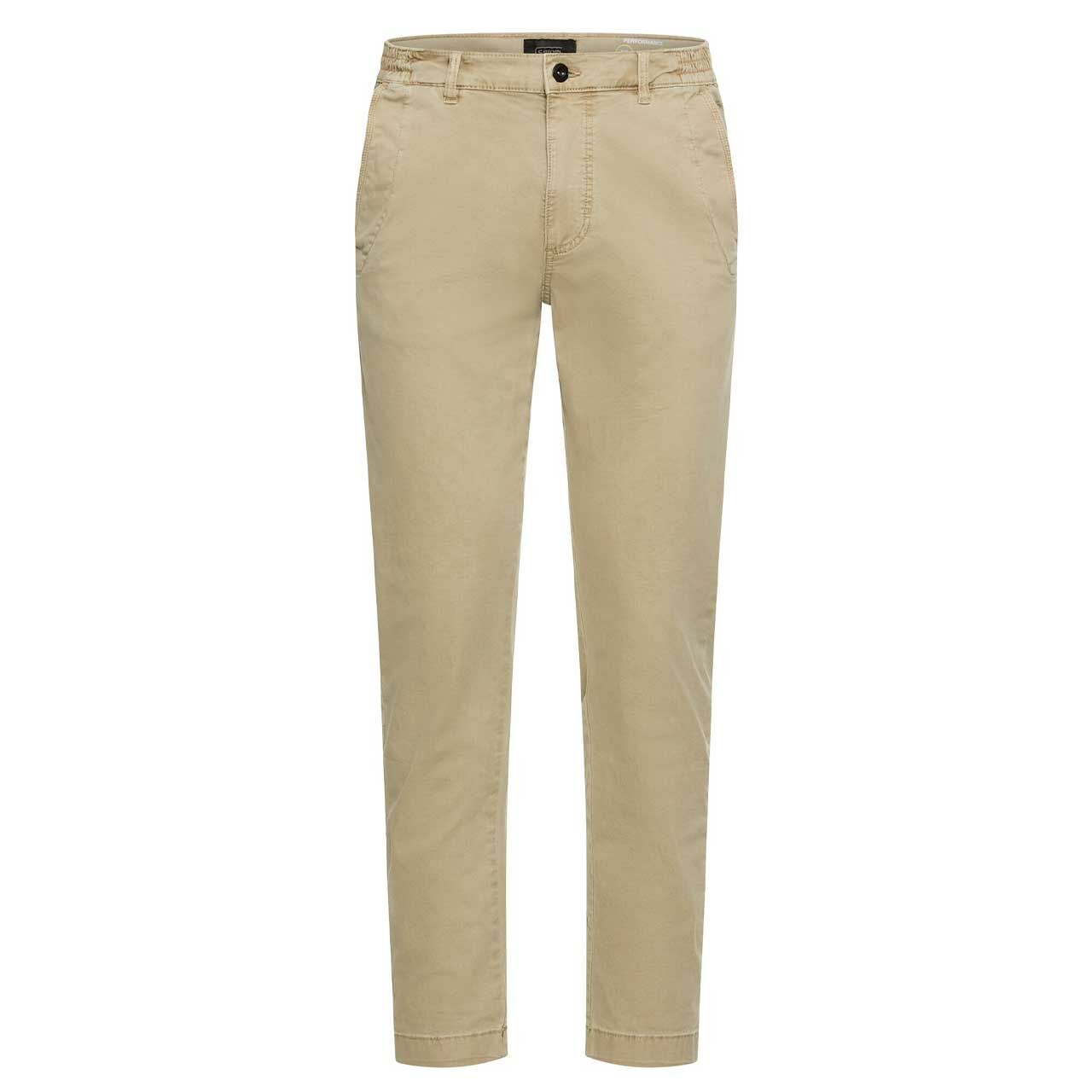 Herren Baumwollhose Houston von Camel active in Hellbeige, Vorderansicht