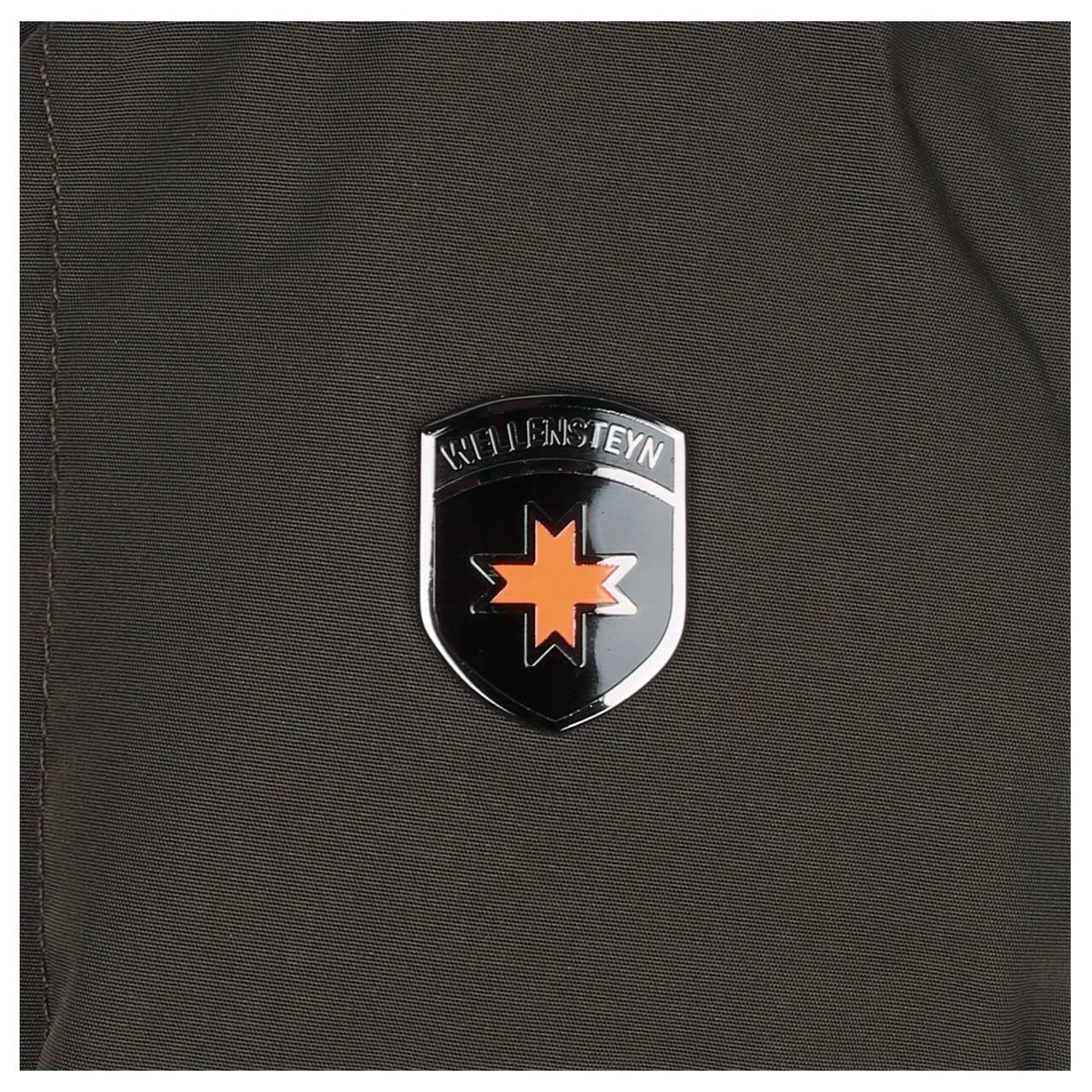 Herren Jacke Marvellous von Wellensteyn in Dunkelgrün, detaillierte Ansicht Logo