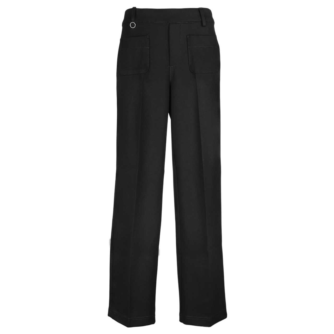 Street One Straight Leg Hose black pockets