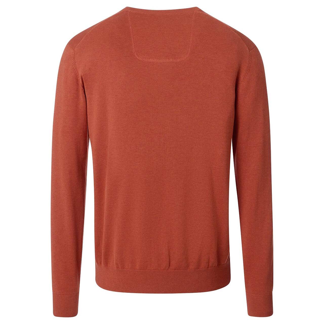 Herren Pullover von Casa Moda in Rot-Braun, Rückansicht