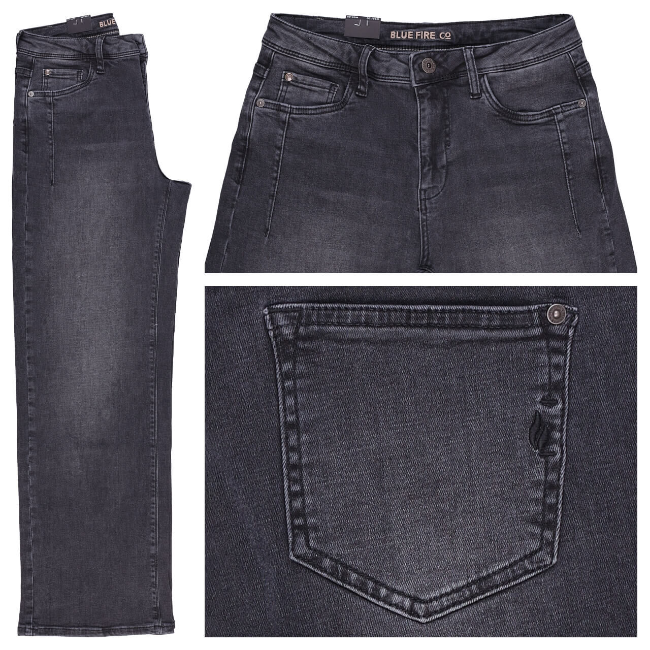 Blue Fire Judy Jeans smokey grey 