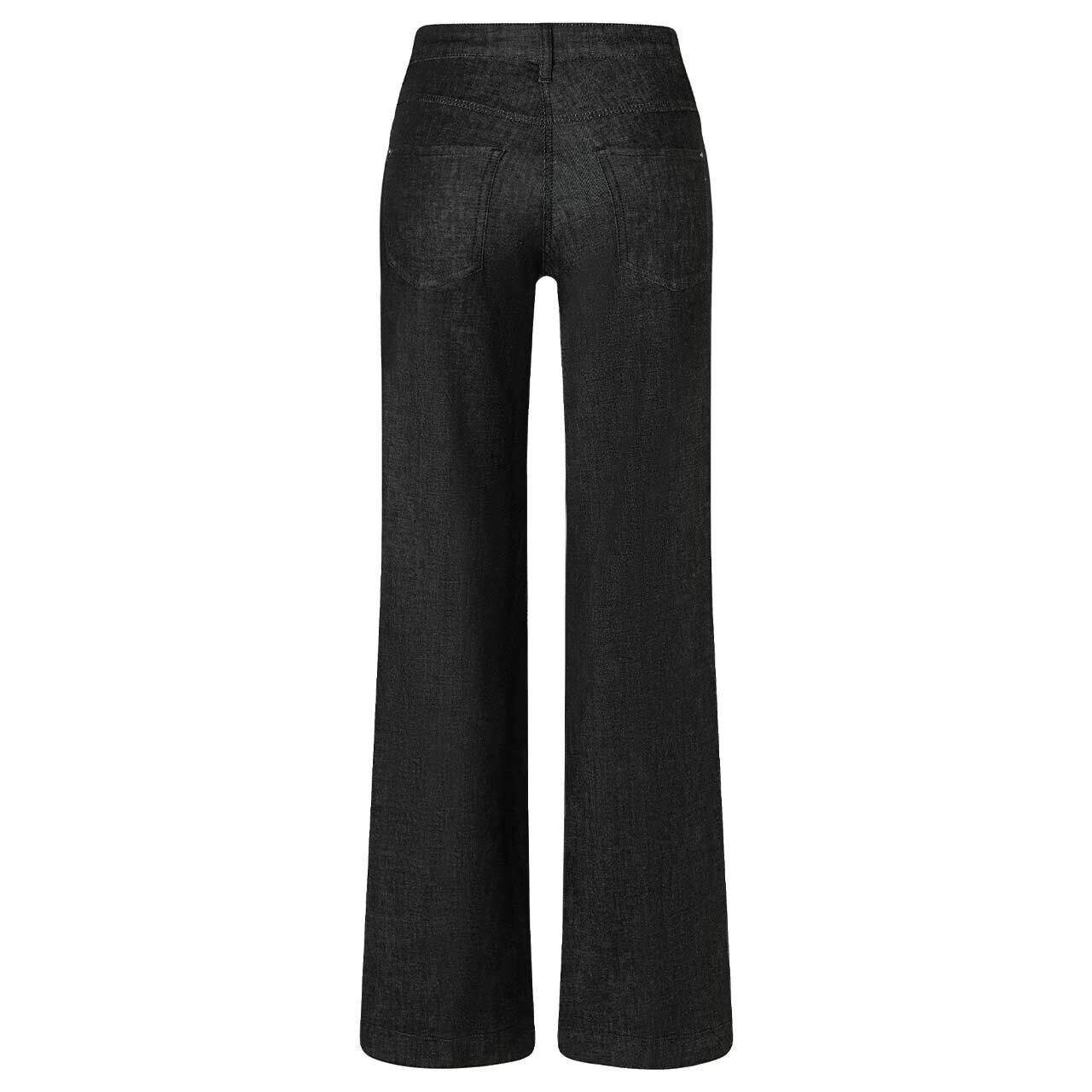 Stretch Damenjeans Dream Wide von MAC in Schwarz, Rückansicht