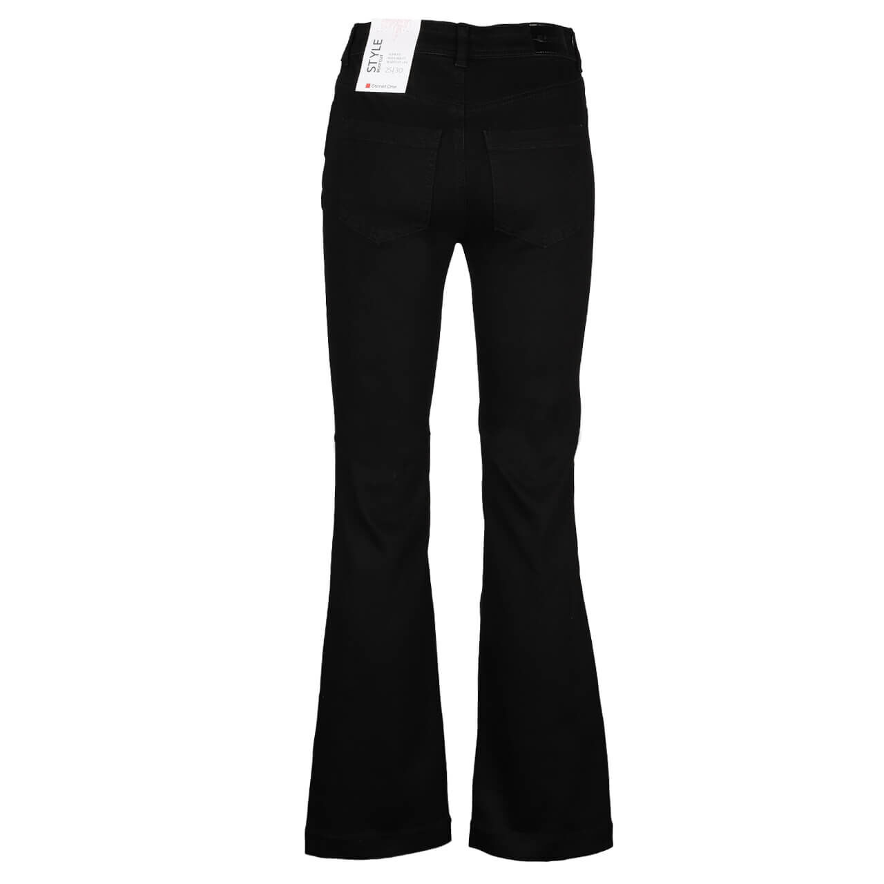 Street One Bootcut Jeans black washed