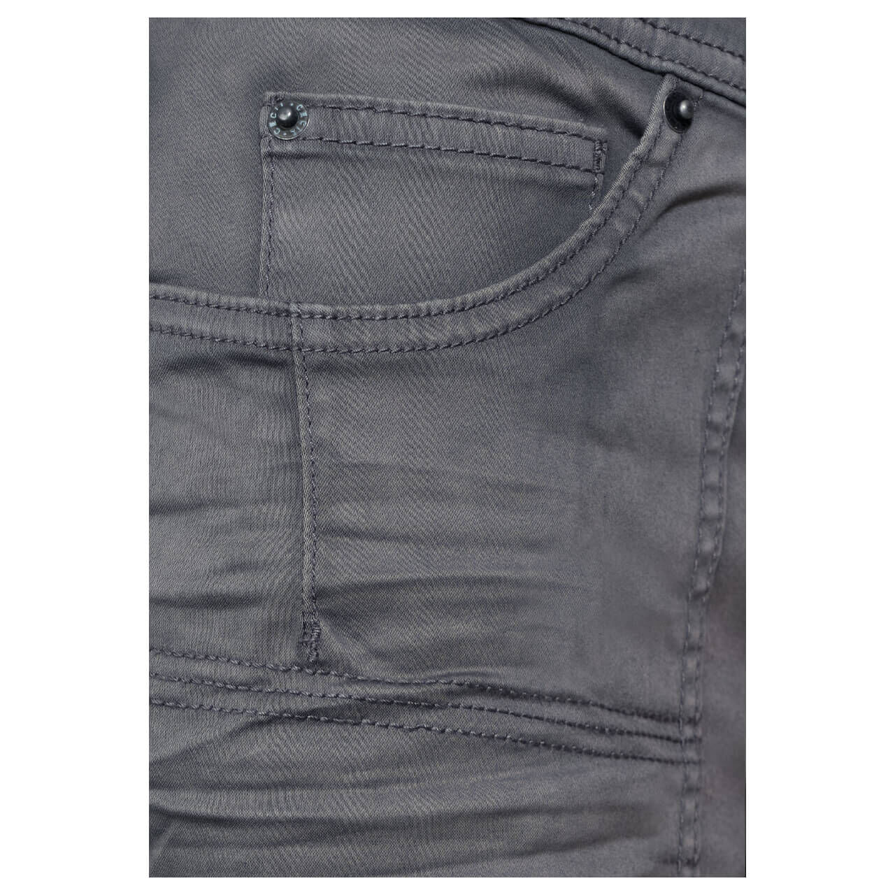 Cecil New York Baumwoll Shorts für Damen in Grau, FarbNr.: 10498