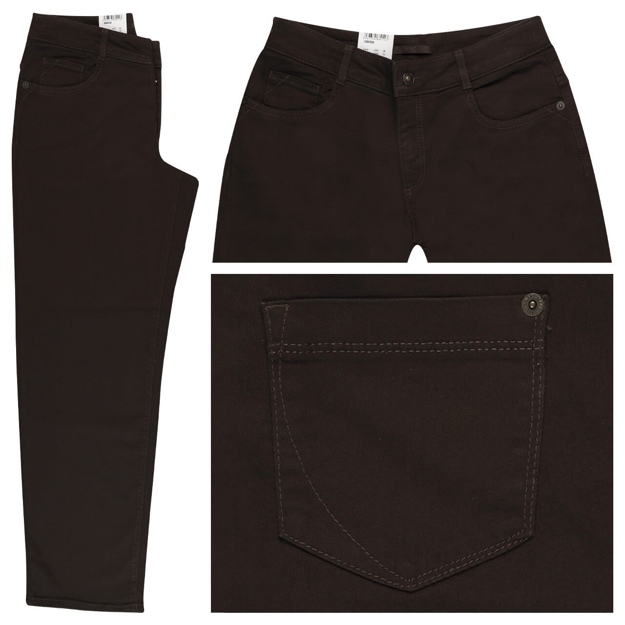 MAC Gracia Jeans dark brown MAC Gracia Jeans dark brown
