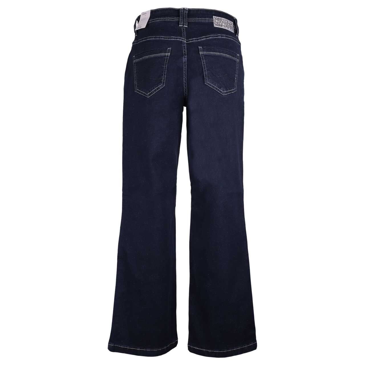 Damenjeans Neele von Cecil in Dunkelblau, Rückansicht