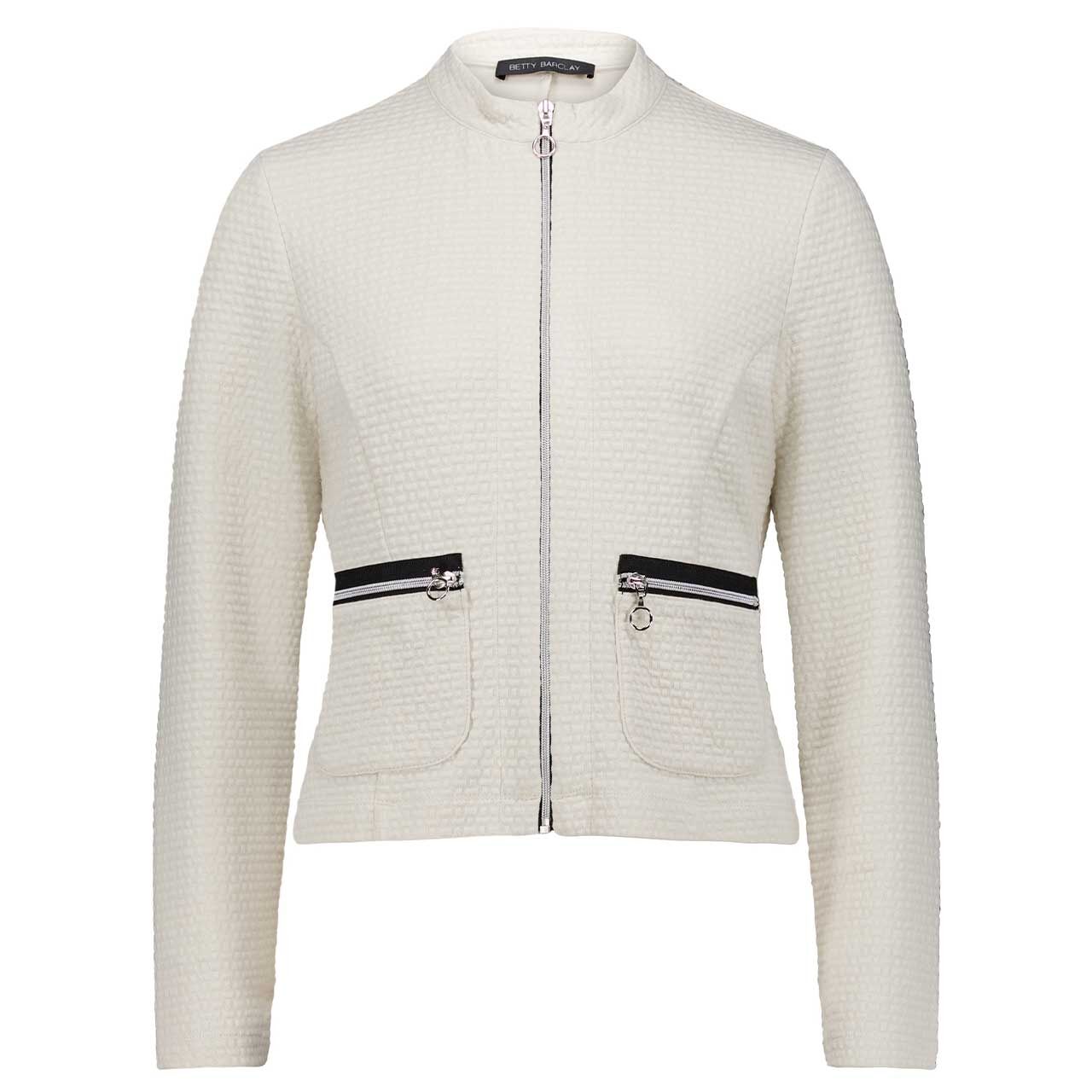 Betty Barclay Damen Jacke pastel sand waffle structure