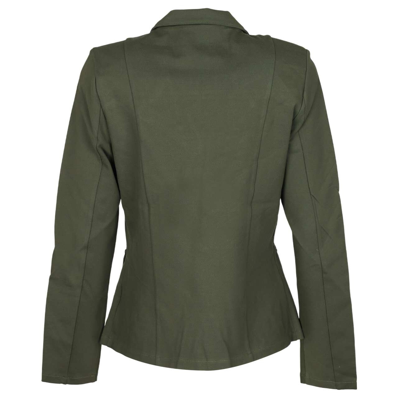 Damen Blazer von Senoritas Icon in Dunkelgrün, Rückansicht