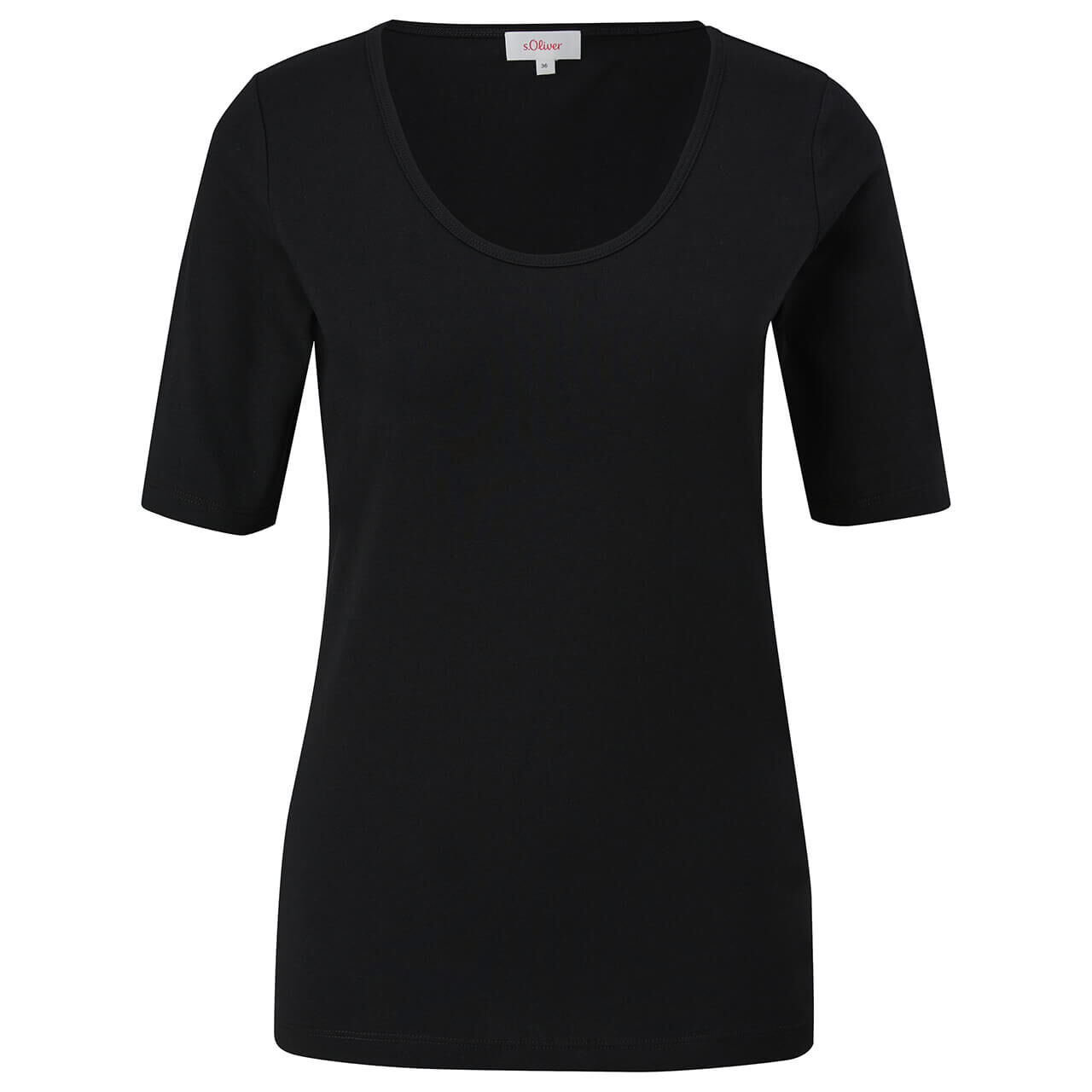 s.Oliver Damen T-Shirt in Schwarz kaufen | 9999