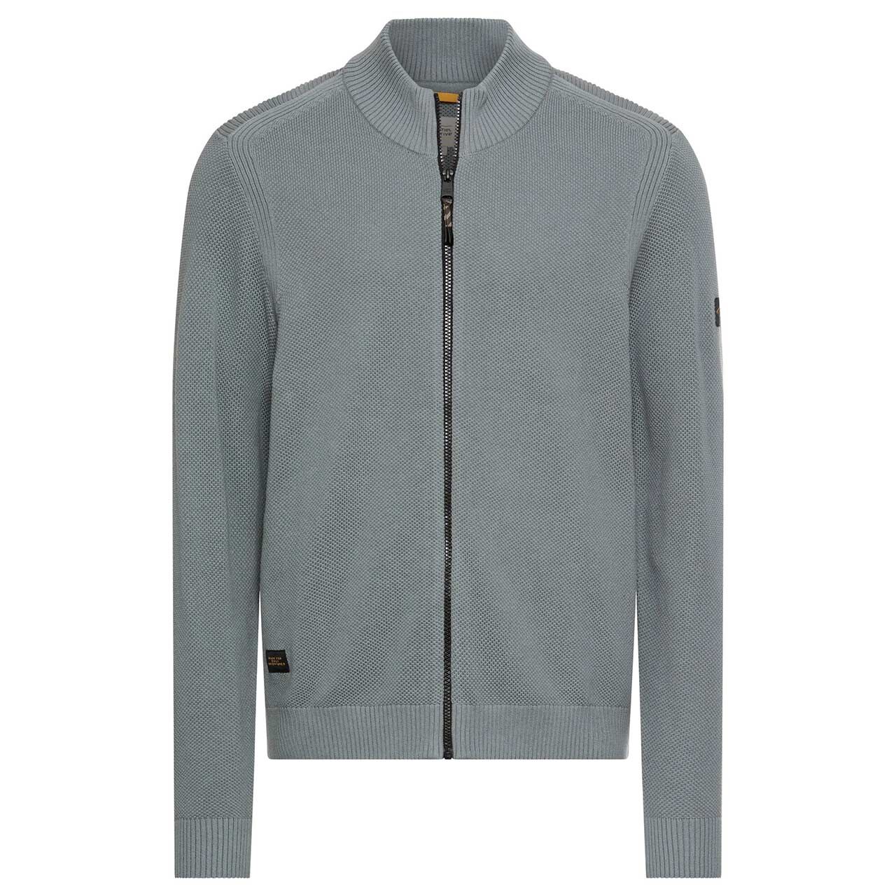Camel active Herren Strickjacke stormy blue