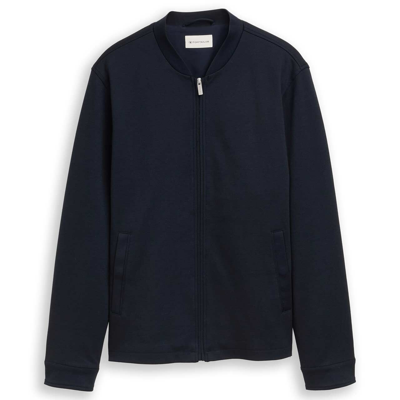 Tom Tailor Herren Jacke Piqué Bomber Jacket sky captain blue