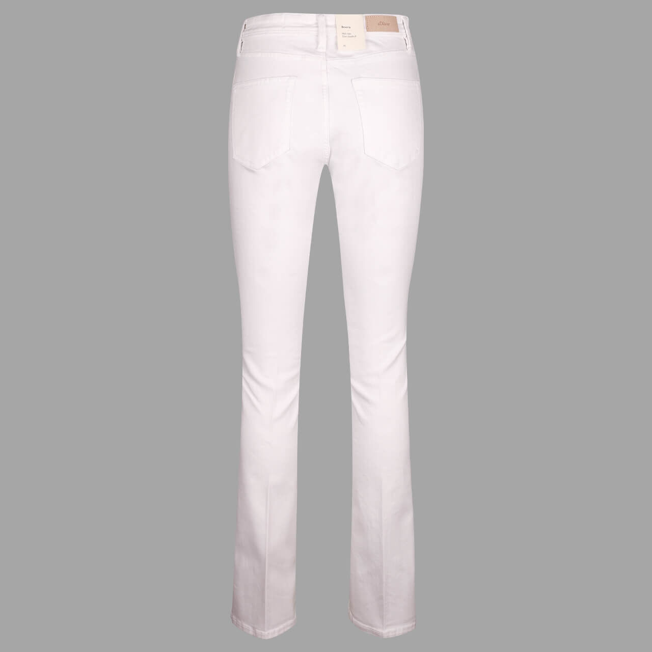 s.Oliver Damen Jeans Beverly white