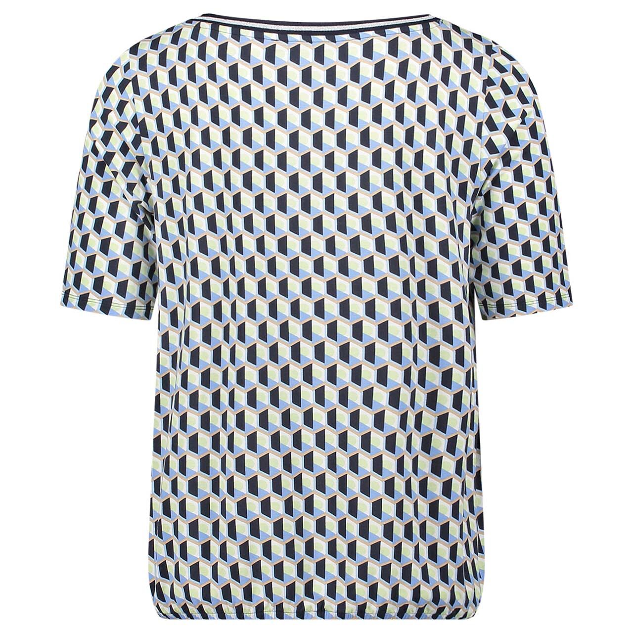 Damen T-Shirt von Betty Barclay in Grün mit Print, Rückansicht