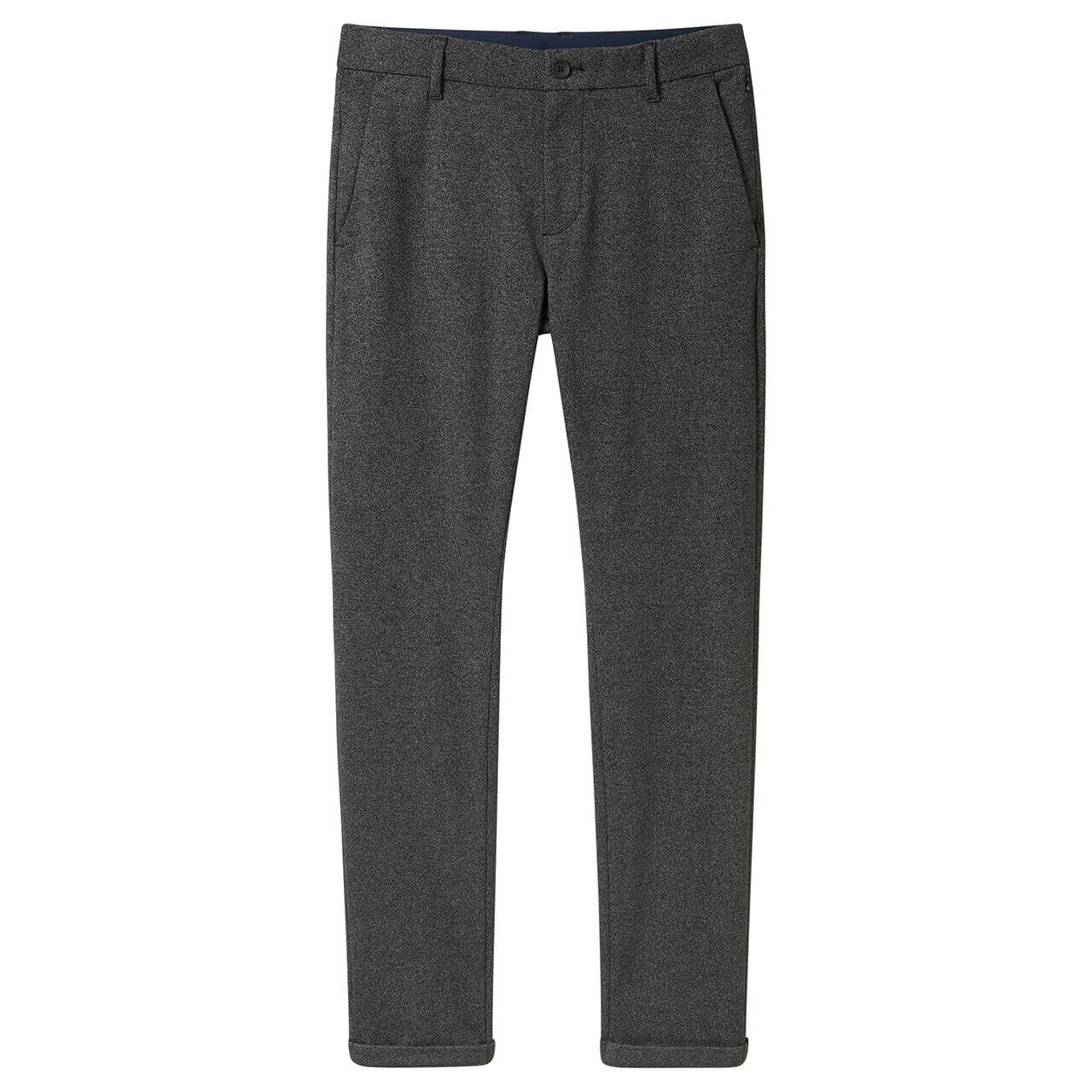 Herren Chinohose Travis von Tom Tailor in Schwarz-Weiß, Vorderansicht