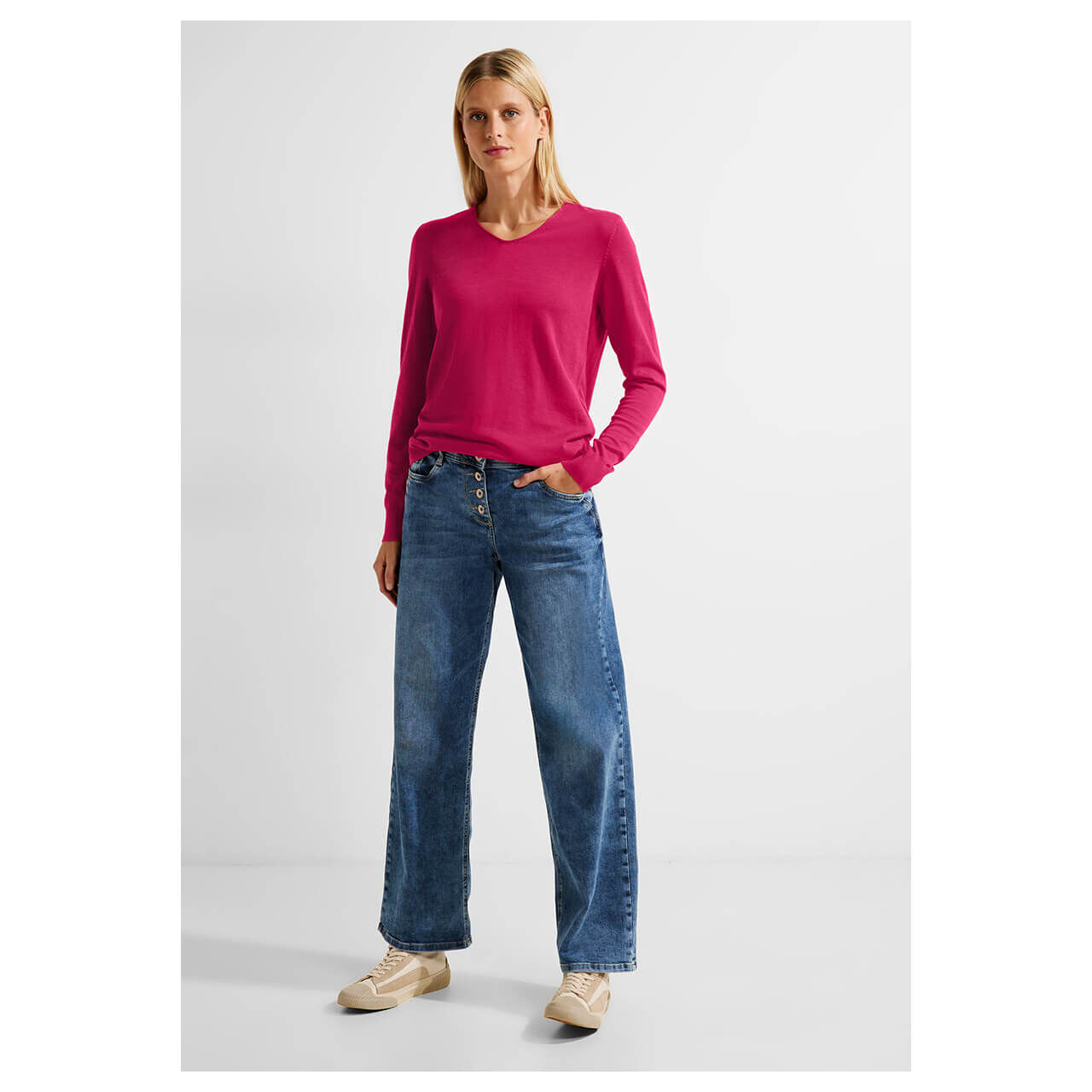 kaufen in 15068 Pink Pullover | V-Neck Cecil