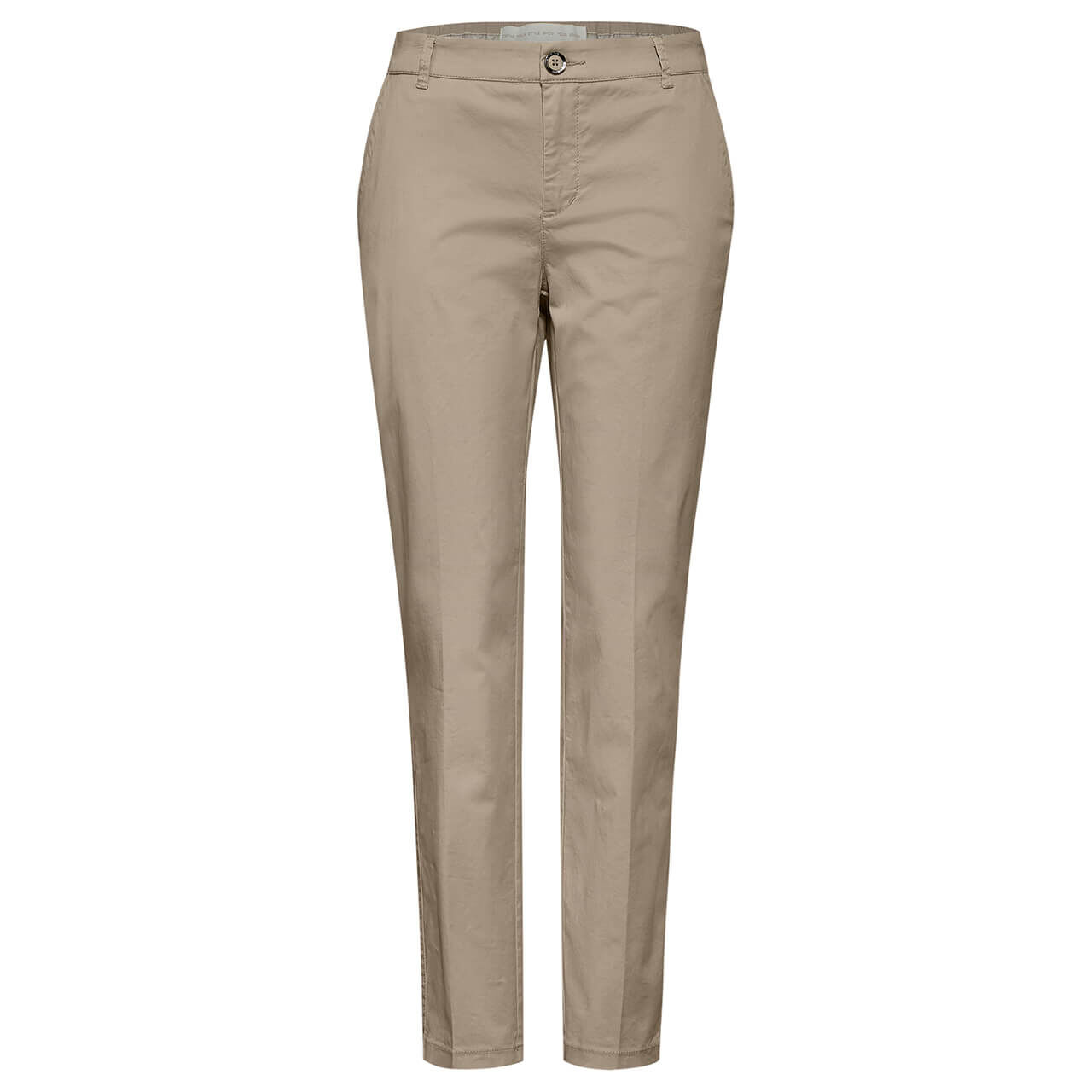 Street One Chinohose Peach Twill safari beige