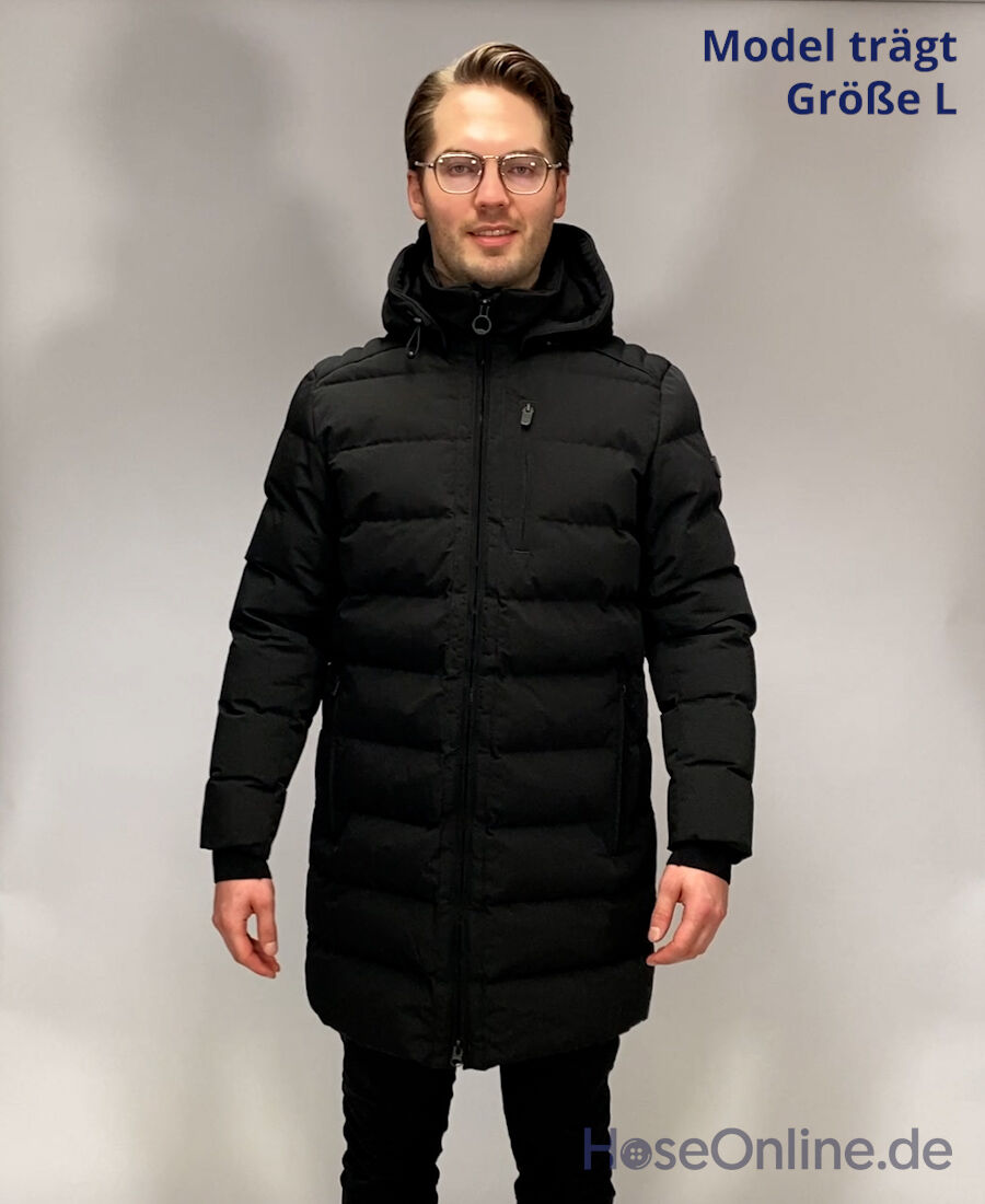 Wellensteyn Blackjack Men Long Herren Jacke deep black