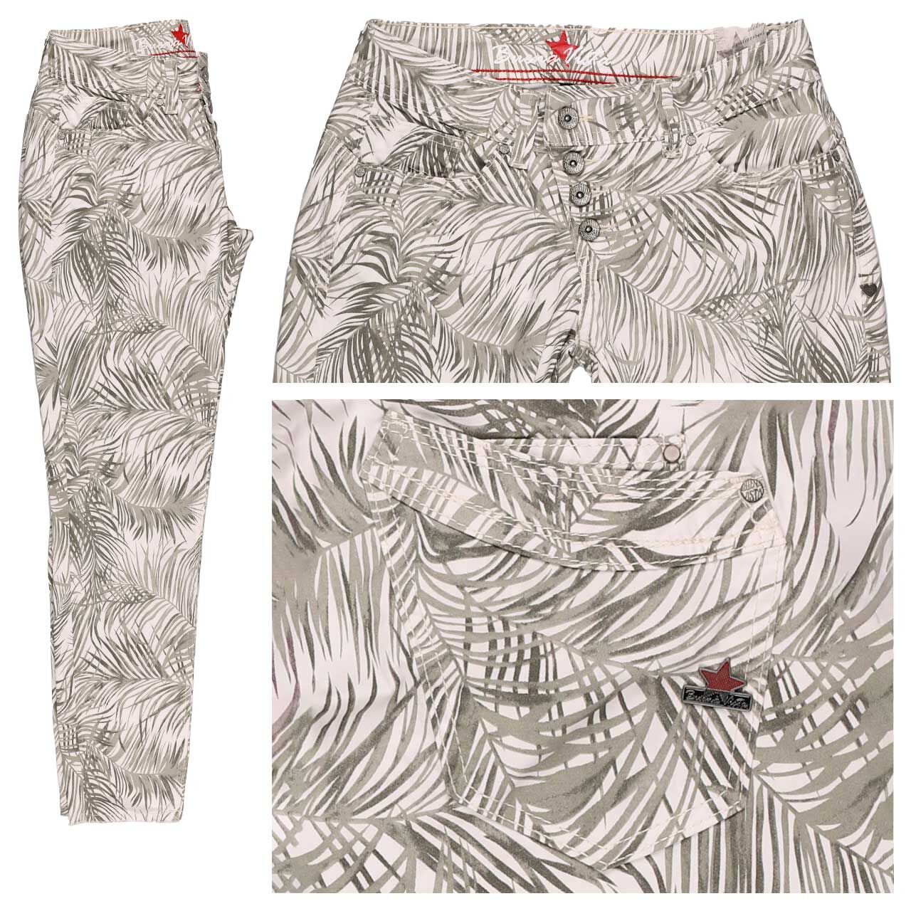 Buena Vista Malibu 7/8 Stretch Twill Baumwollhose grey palm Buena Vista Malibu 7/8 Stretch Twill Baumwollhose grey palm