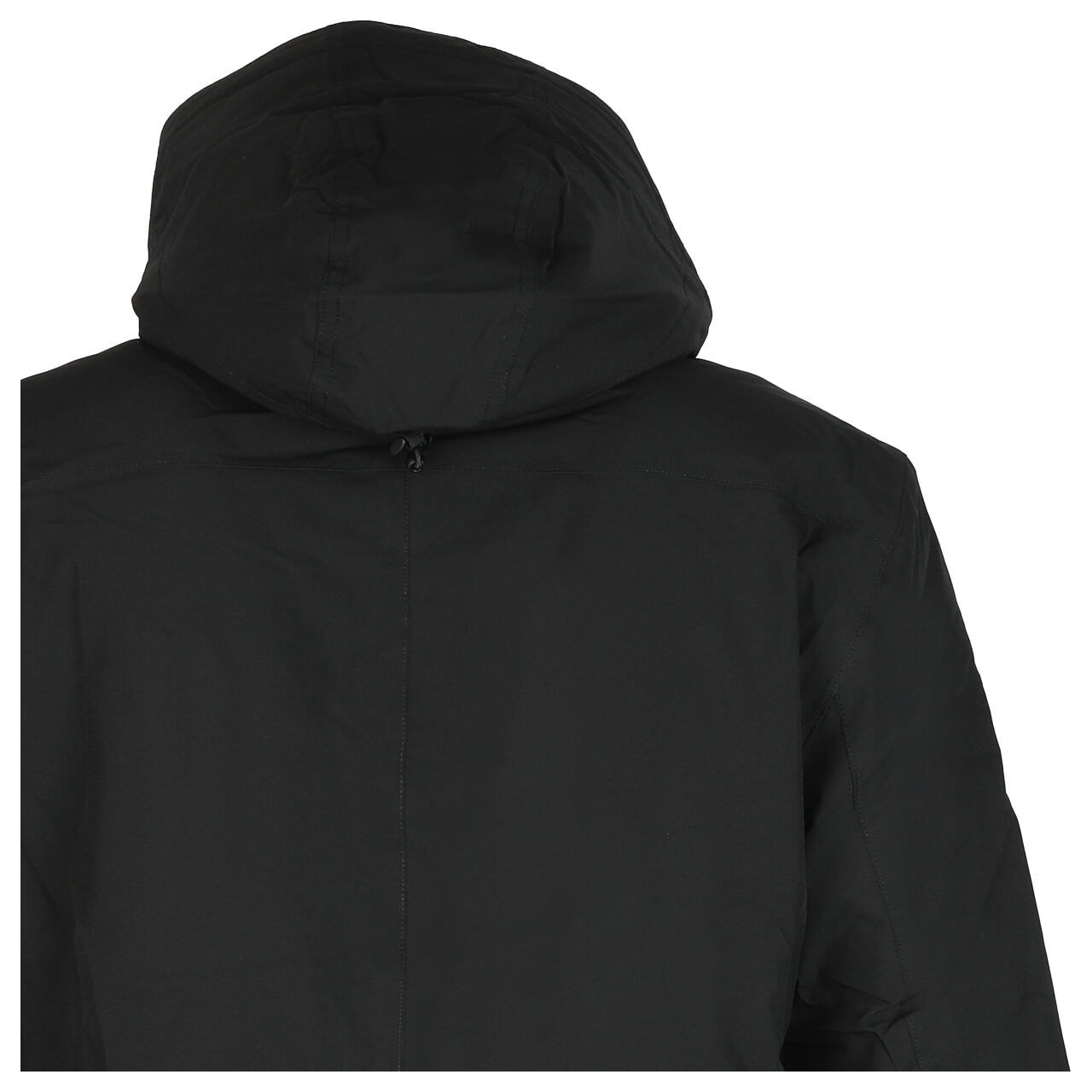 Herren Jacke Serpentine Long von Wellensteyn in Schwarz, detaillierte Rückansicht