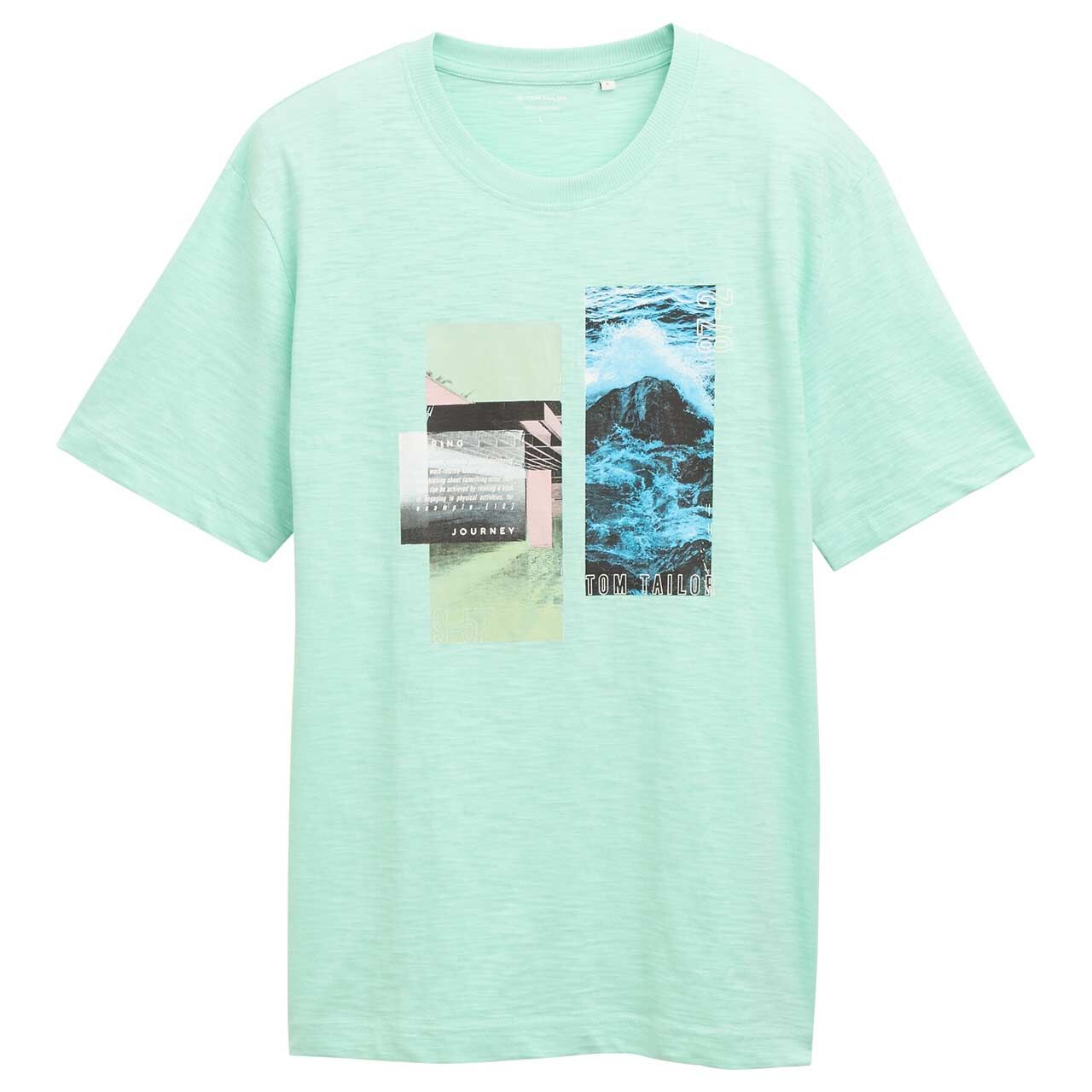 Tom Tailor Herren T-Shirt bright mint green