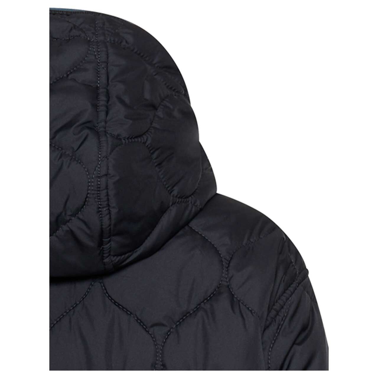 Damen Mantel von Camel active in Dunkelblau, Rückansicht am Model