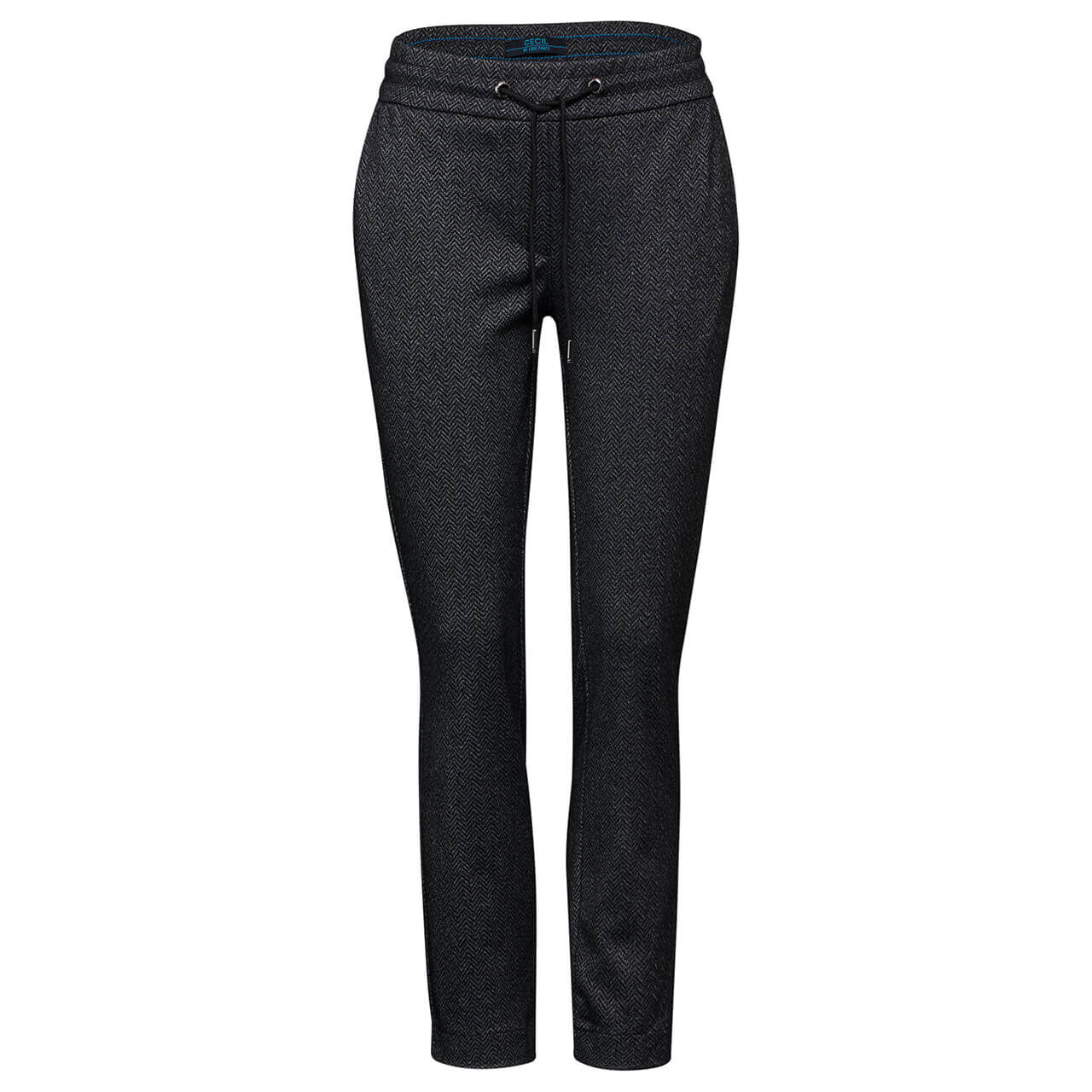 Cecil Tracey Ankle Hose Jogpants deep charcoal grey