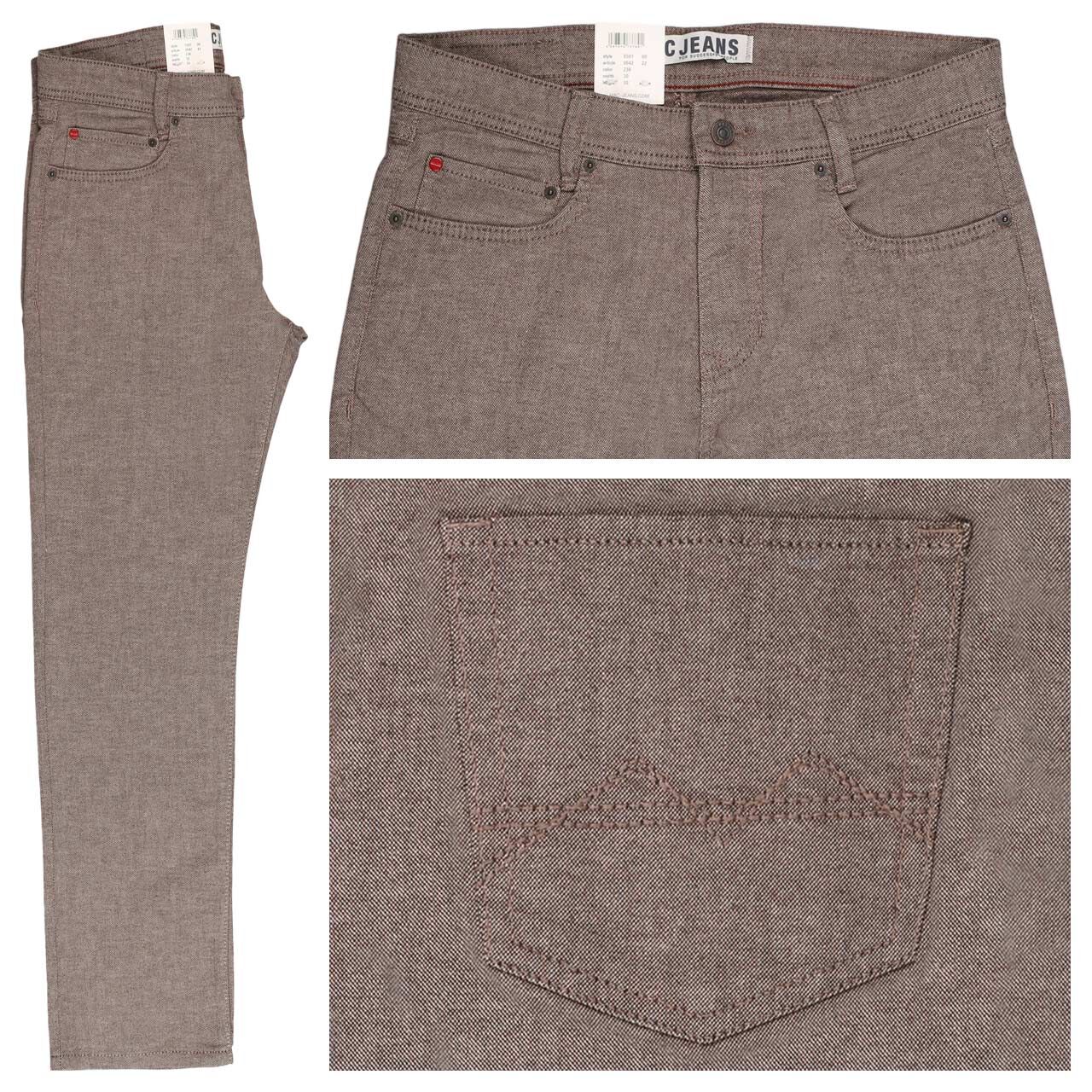 MAC Arne Baumwollhose ginger brown