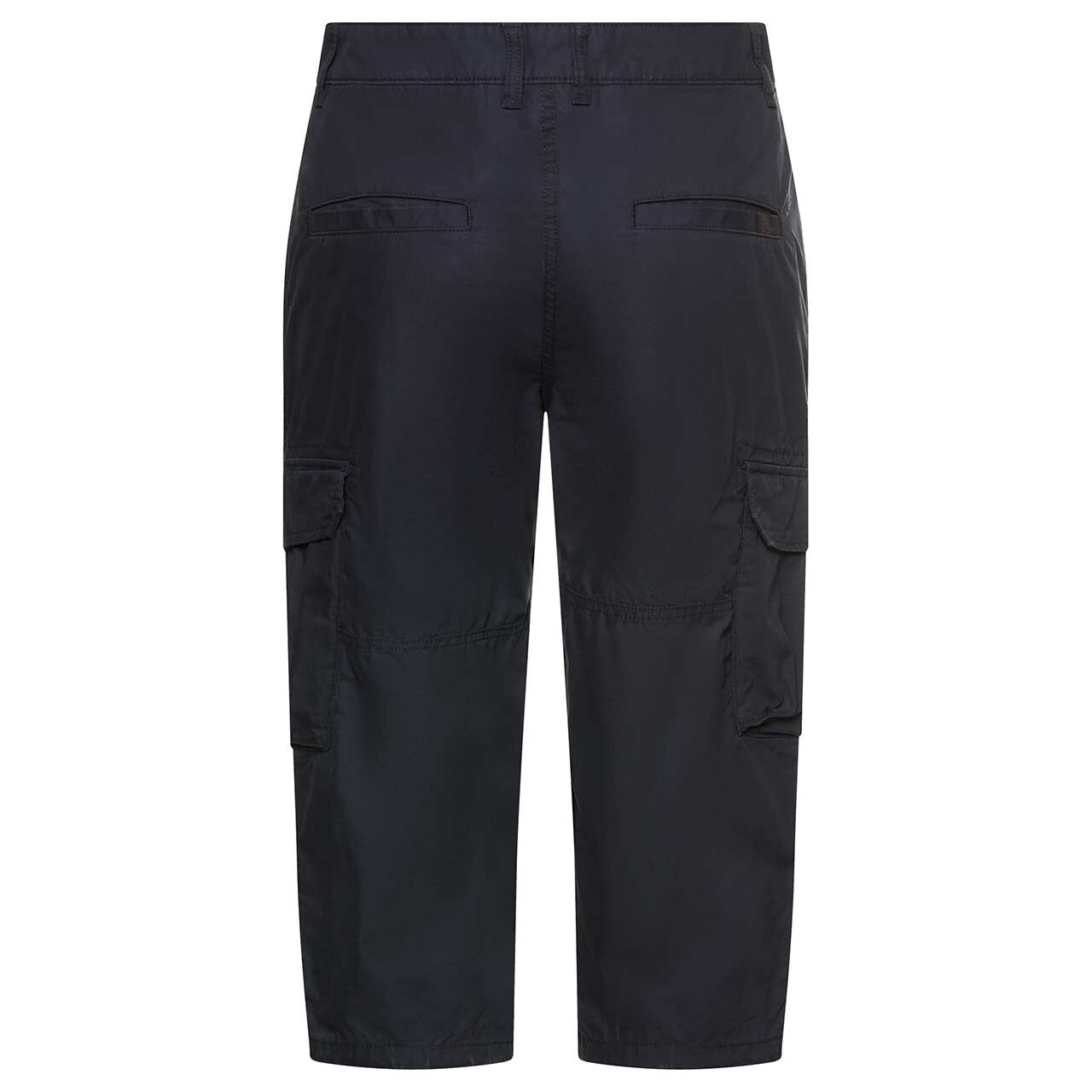 Herren 3/4 Cargo Baumwollhose Houston von Camel active in Dunkelblau, weitere Rückansicht