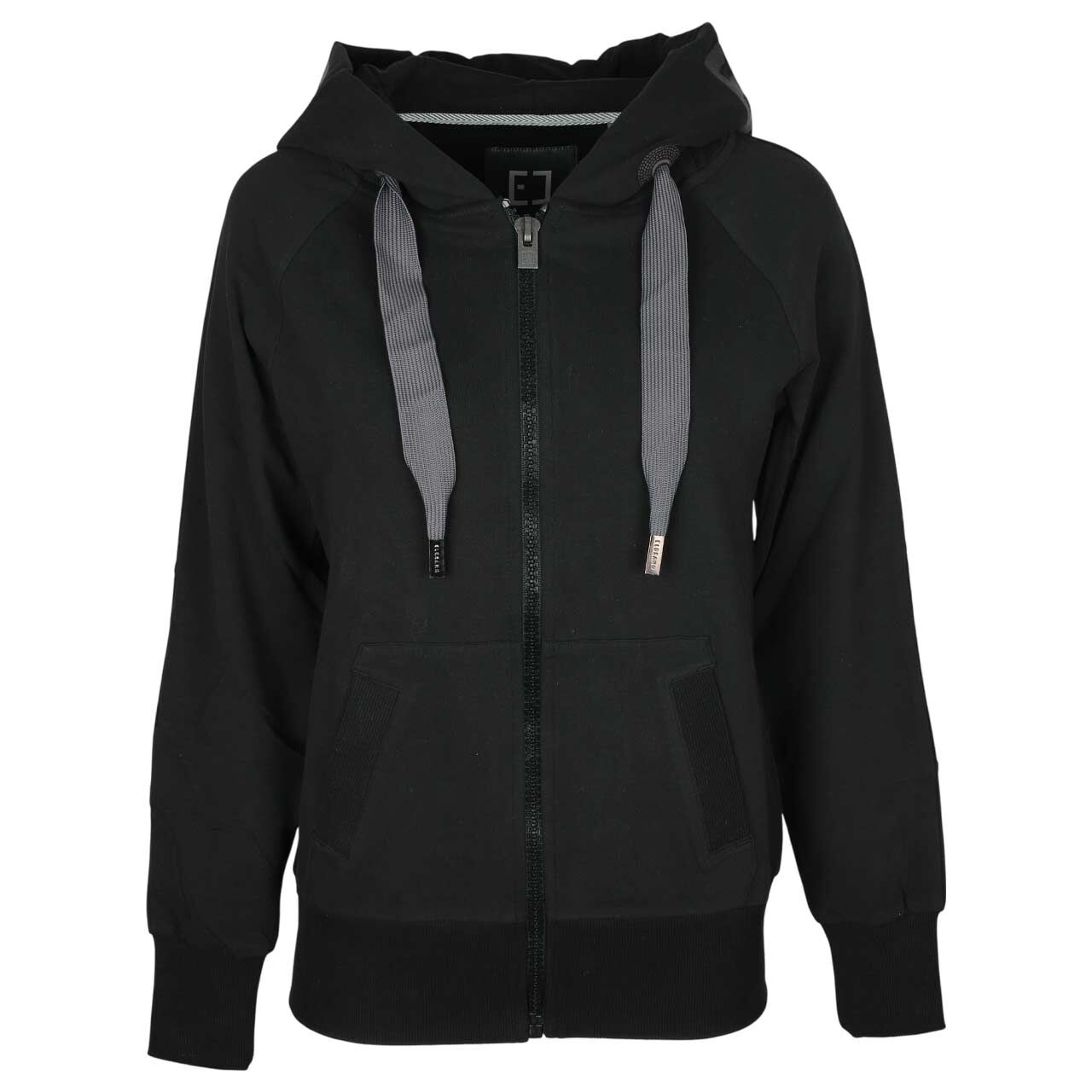 Elbsand Damen Hoodie Sweatjacke Kelda quartz