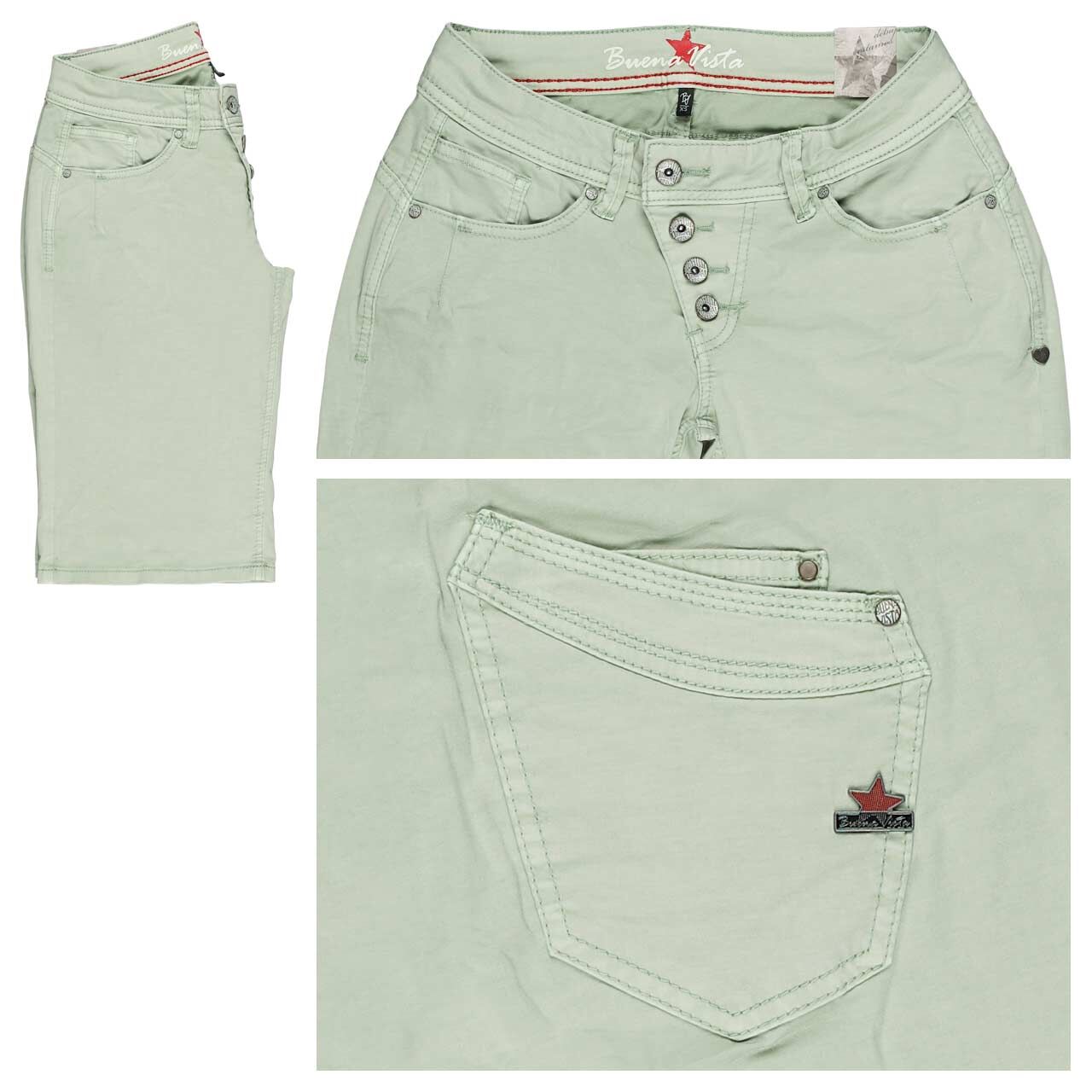 Buena Vista Malibu-Short Stretch Twill Baumwollhose sage