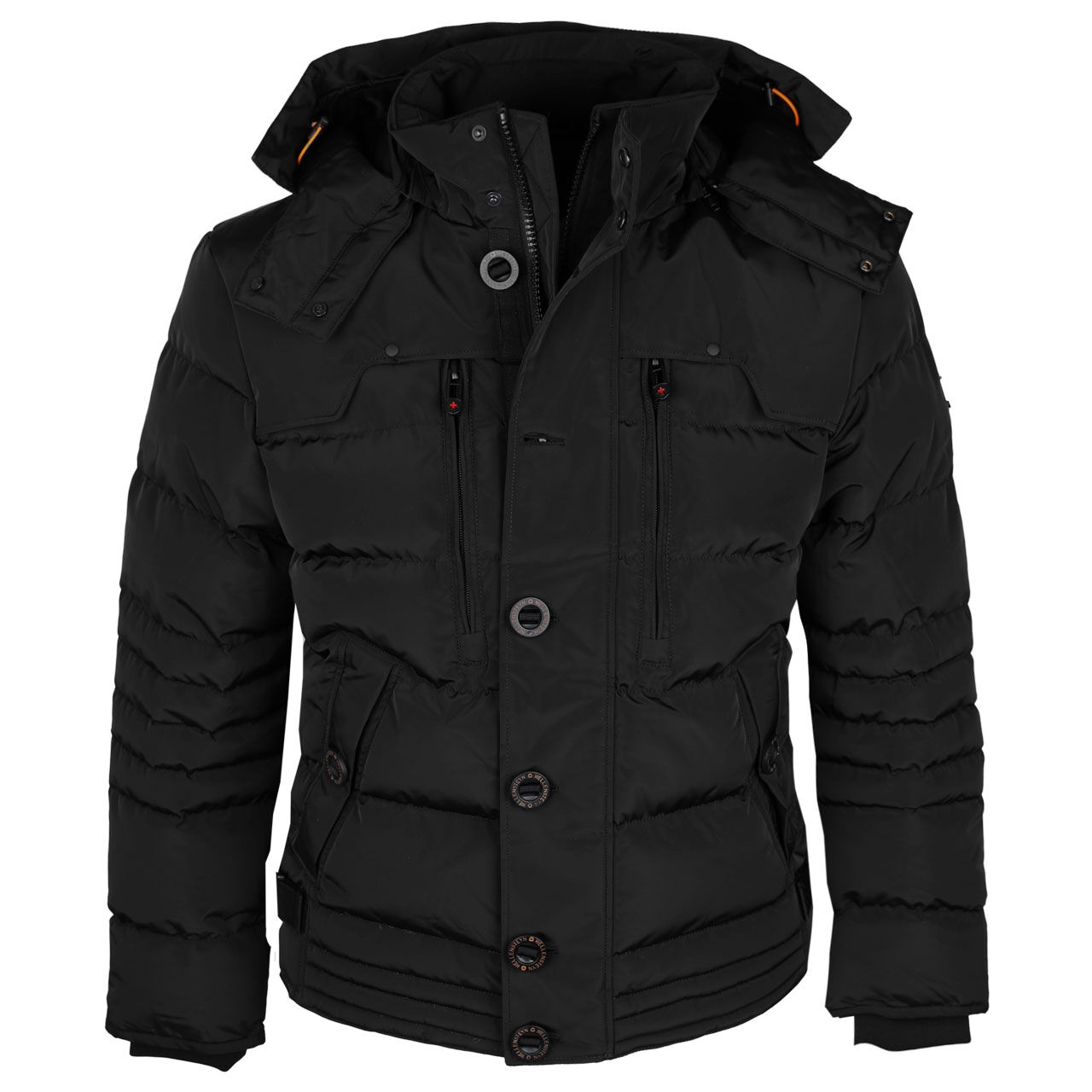 wellensteyn-jacke-stardust-black-vorne Wellensteyn Starstream Jacke für Herren in Schwarz