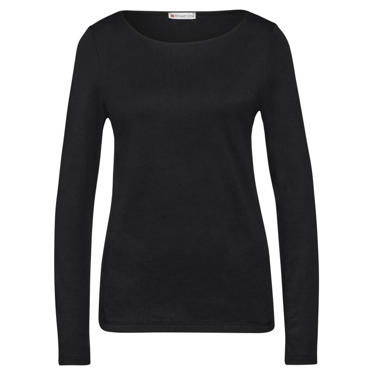 Street One Damen Langarm Shirt Lanea black