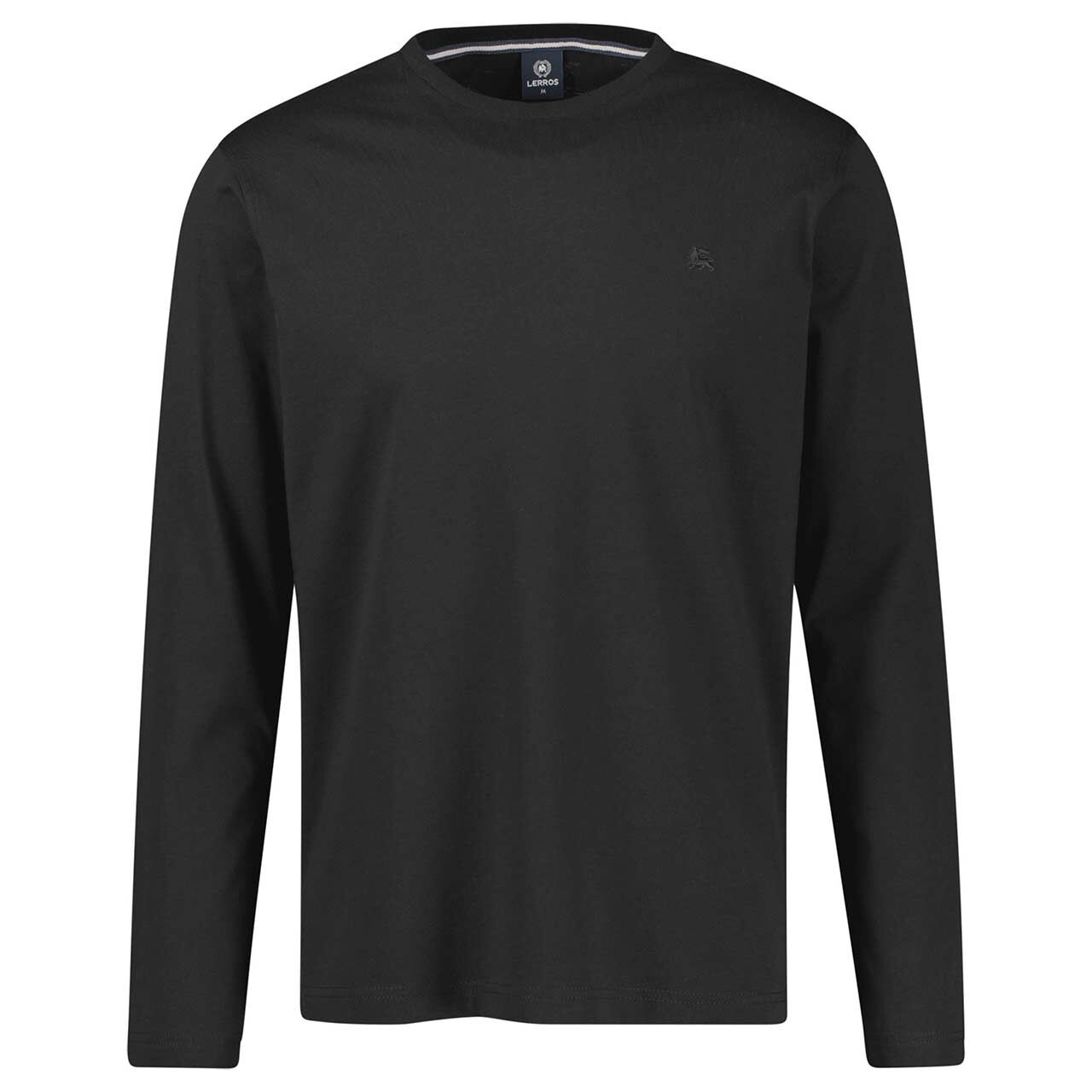Lerros Herren Langarm Shirt classic black