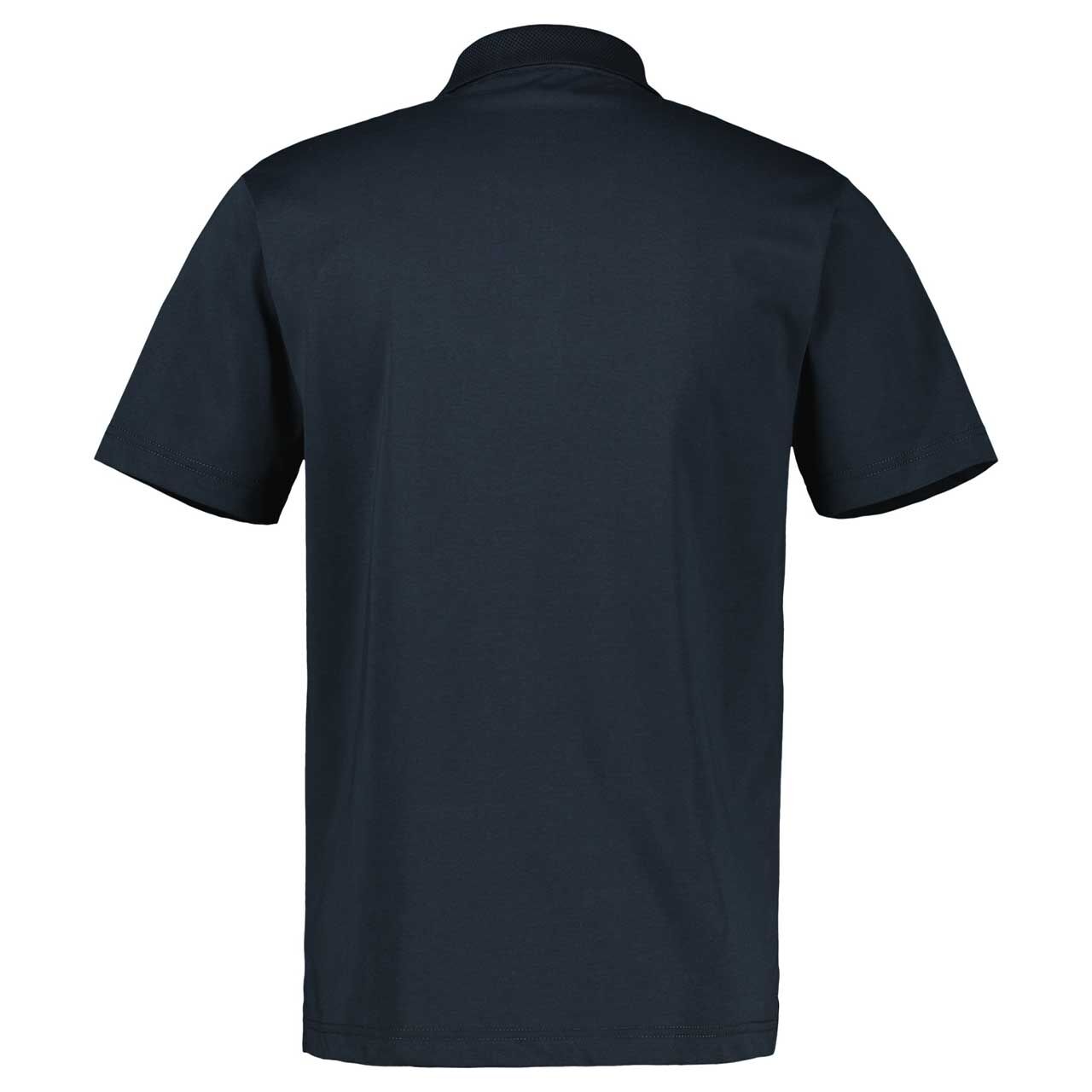 Herren Poloshirt von Lerros in Dunkelblau, Rückansicht