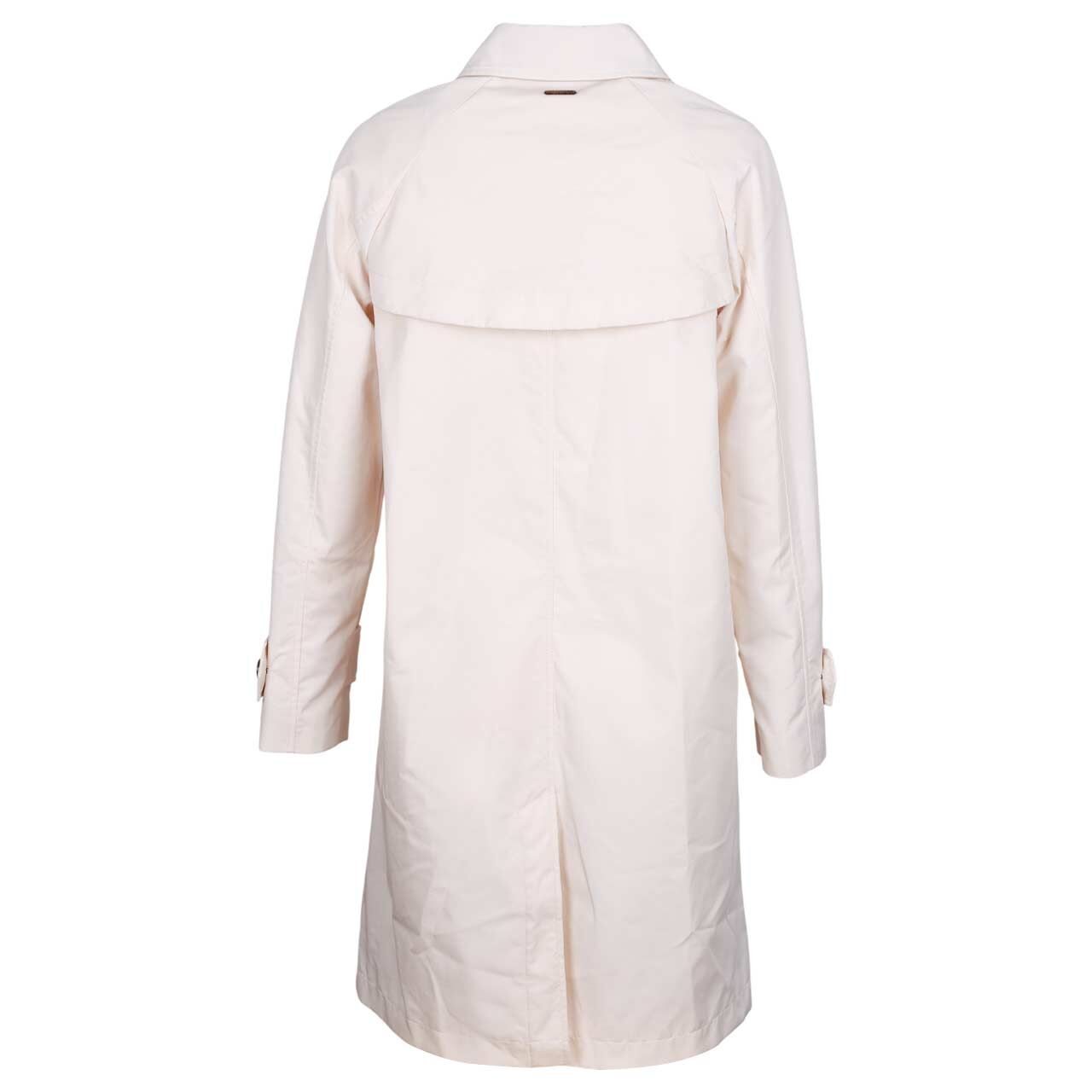 Damen Trenchcoat von s.Oliver in Hellbeige mit der Farbnummer 8001, Rückansicht