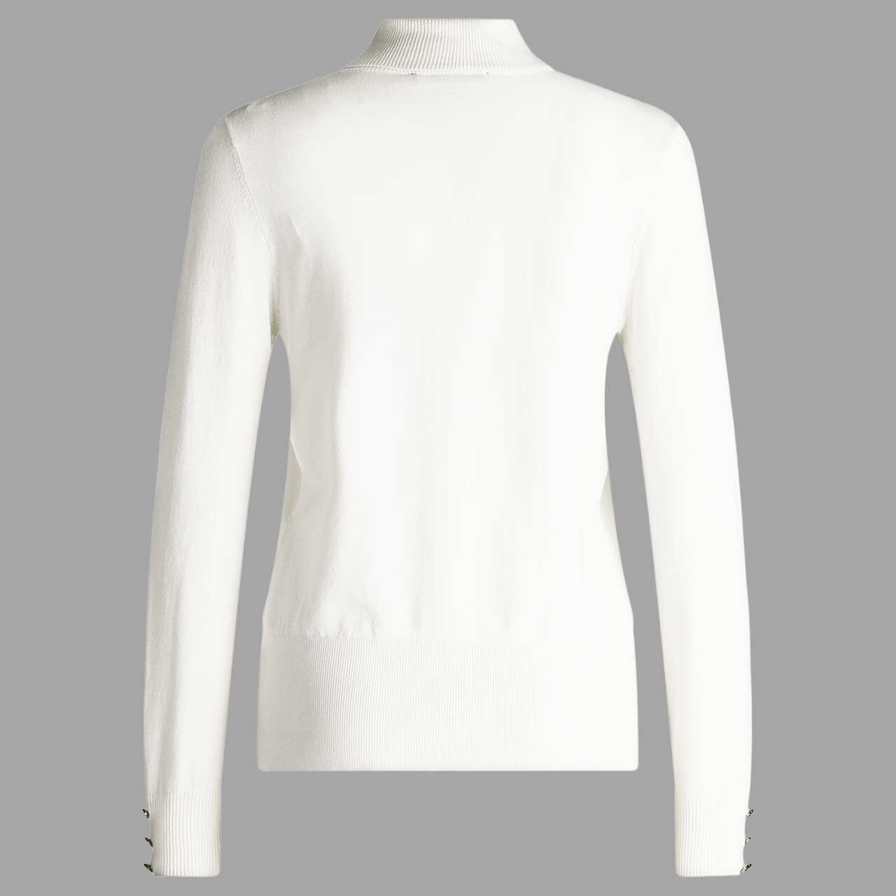 Damen Rollkragen Pullover von Betty Barclay in Cremeweiß, Rückansicht