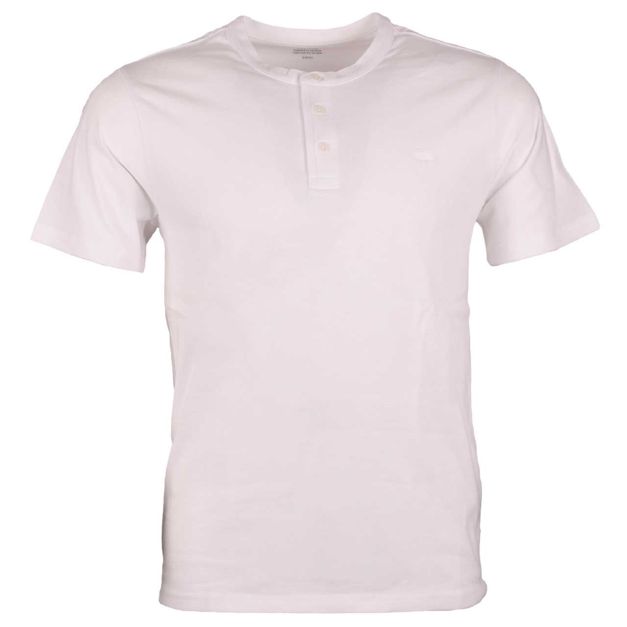 Levi's® Herren T-Shirt Henley clear white