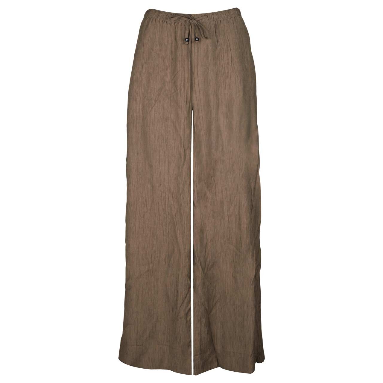 s.Oliver Damen Wideleg Hose teak brown