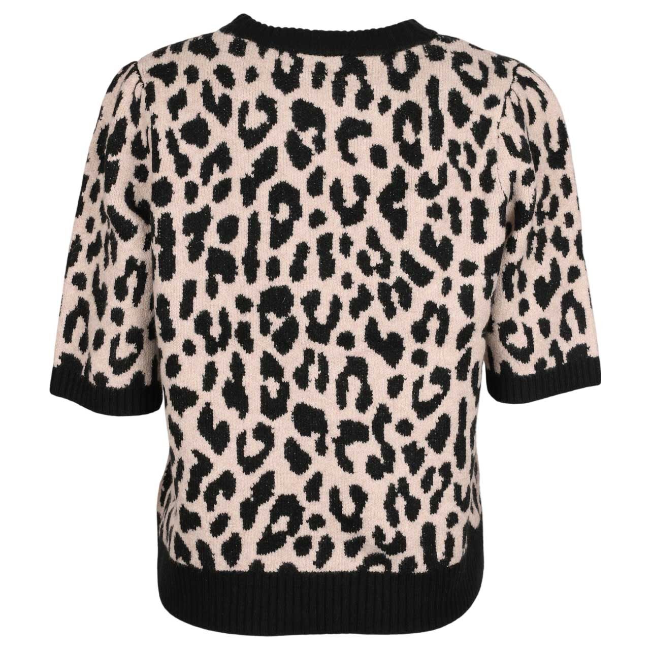 Damen Kurzarm Pullover Short Sleeve von Street One Studio in Schwarz mit Print, Rückansicht
