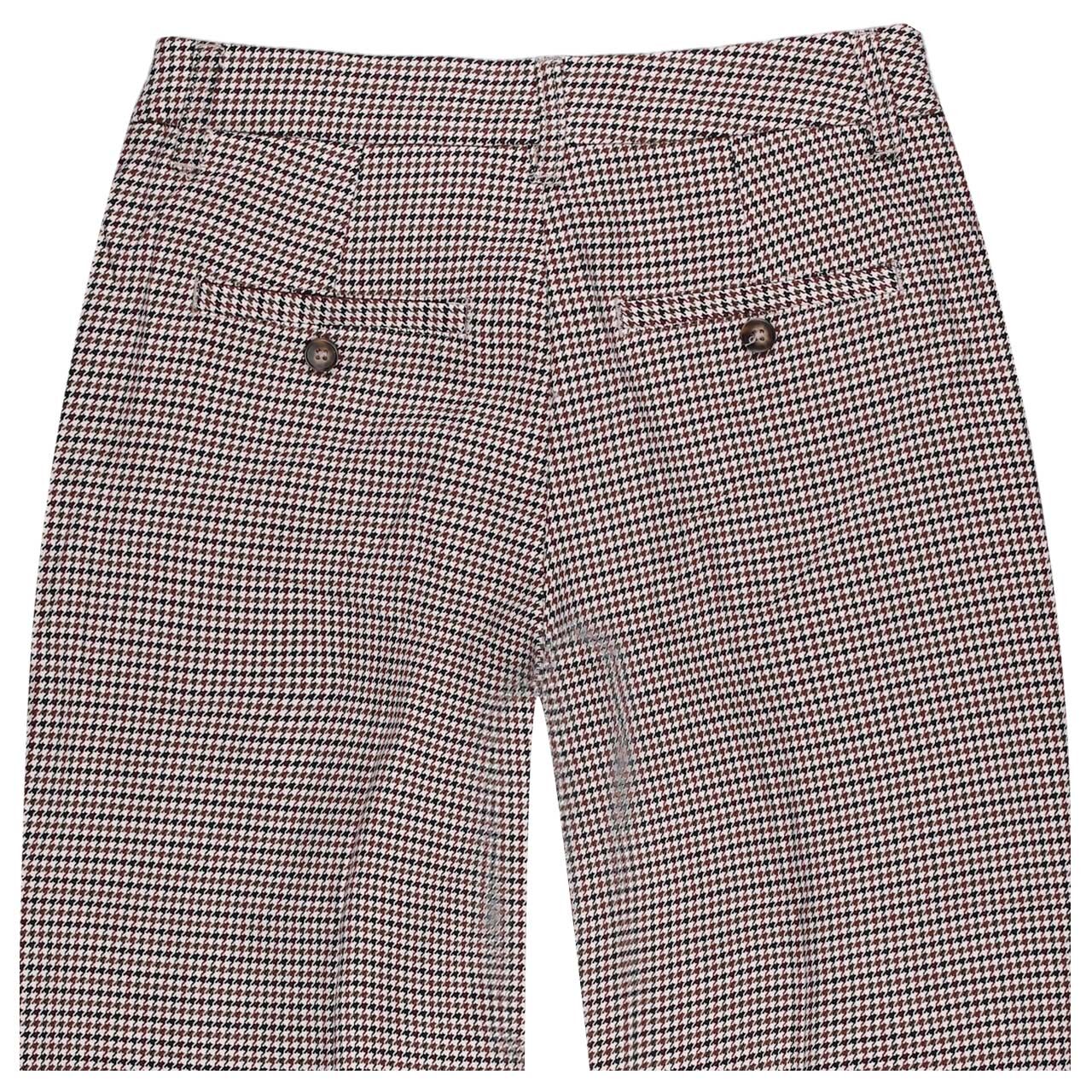 Damenhose Claudette von Red Button in Multicolor kariert, detaillierte Rückansicht