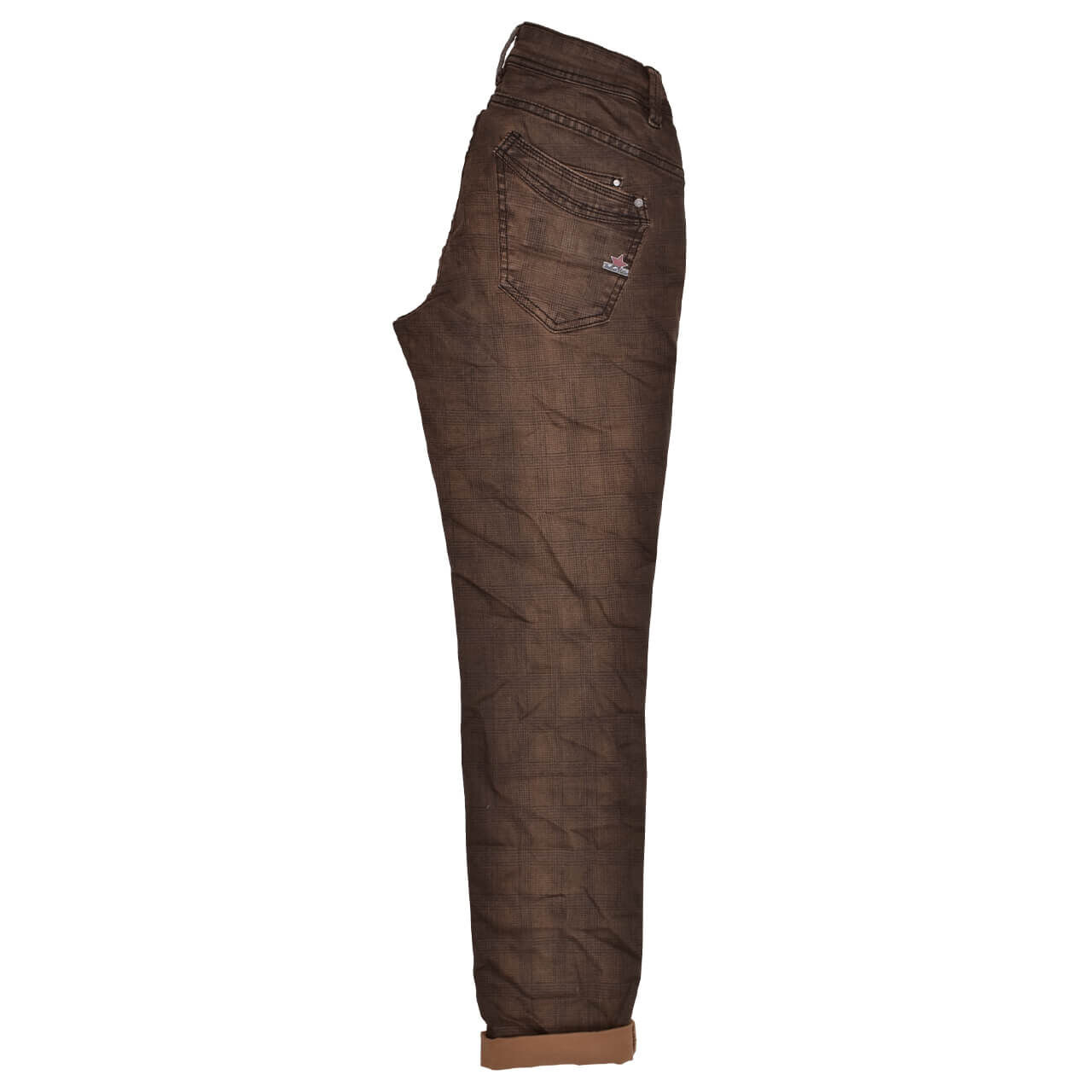 Buena Vista Malibu Stretch Twill Baumwollhose cognac check Buena Vista Malibu Stretch Twill Baumwollhose cognac check