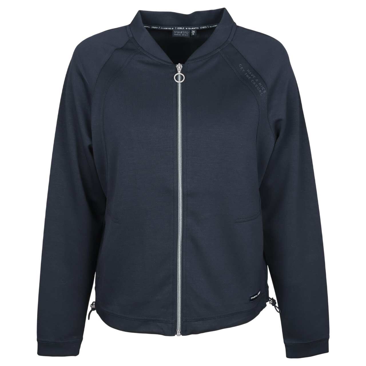 Soquesto Damen Sweatjacke soft navy