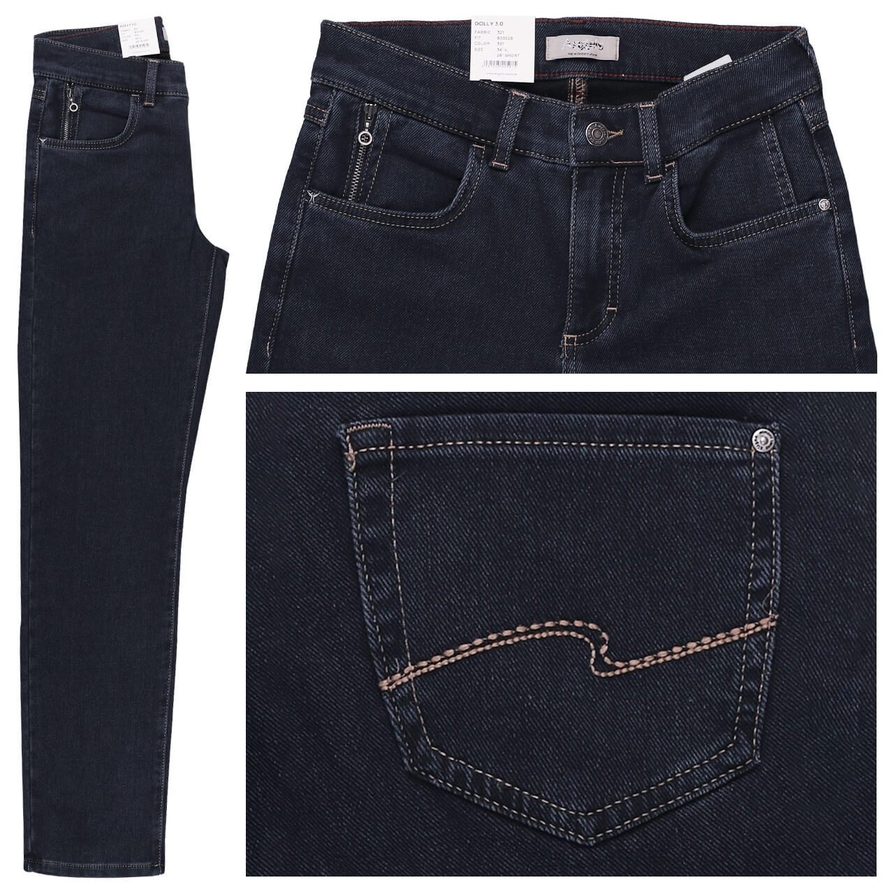 Angels Dolly Jeans rinse night blue thermo denim Angels Dolly Jeans rinse night blue thermo denim