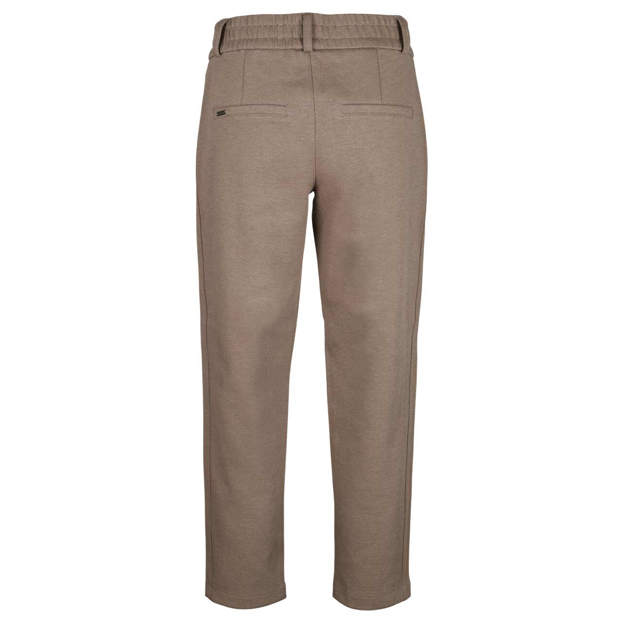 Damen Ankle Hose Bonny Piqué von Street One in Hellbraun, Rückansicht