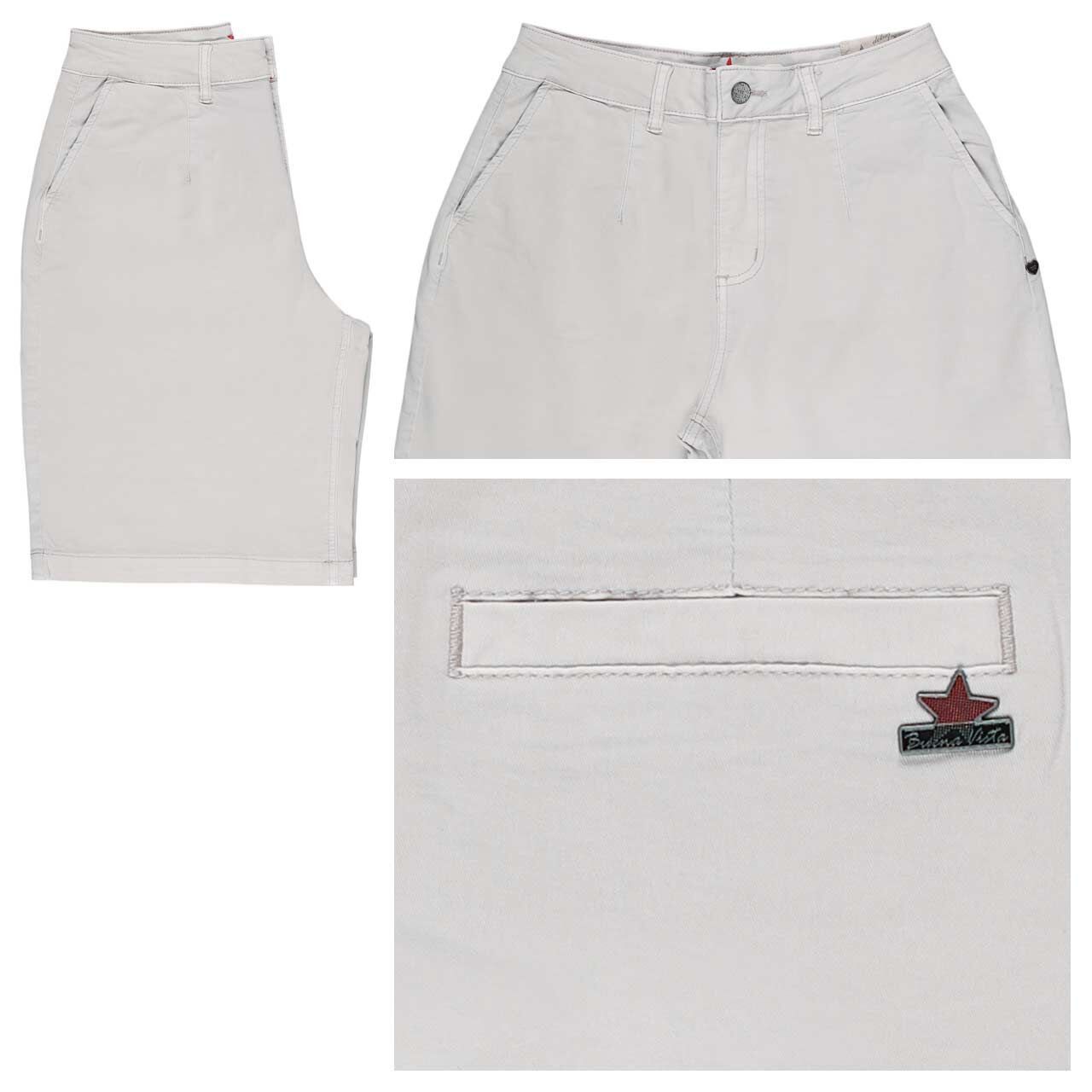 Buena Vista Chino-Short Summer Twill Baumwollhose kreide