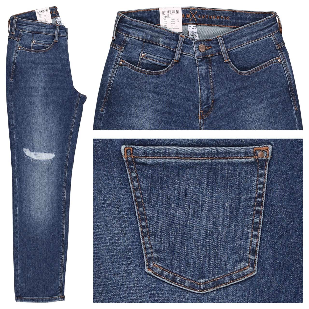 MAC Dream Jeans vintage destroyed blue authentic MAC Dream Jeans vintage destroyed blue authentic