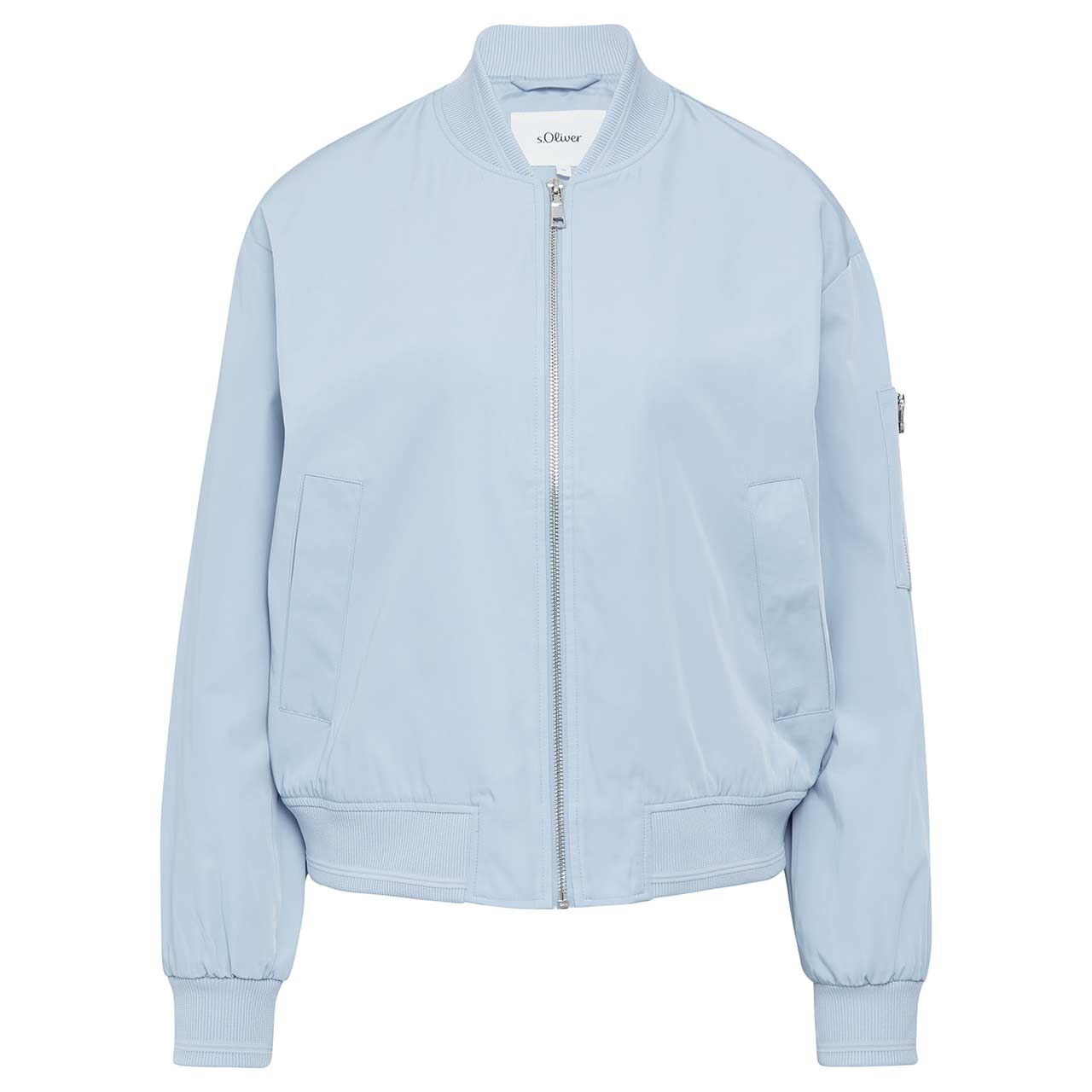 s.Oliver Damen Jacke Bomber Jacket pastel blue