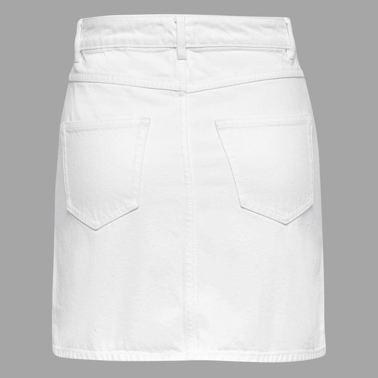 Only Jeansrock Rose A-Shape für Damen in Weiß